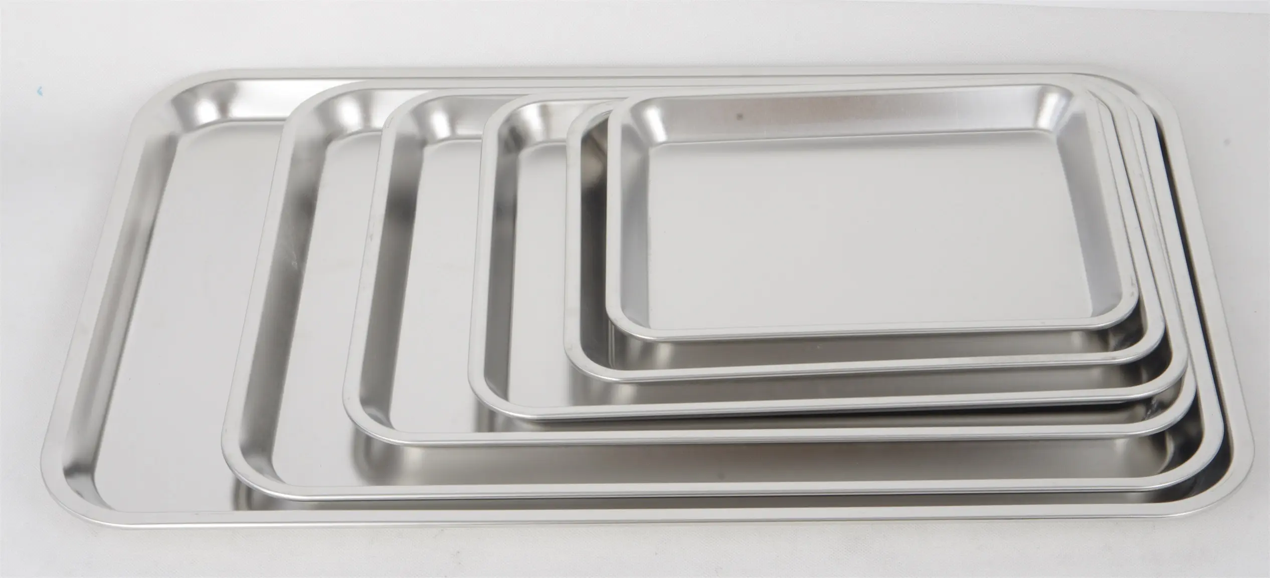 Evergreen stainless steel plates Supply for cooking 2