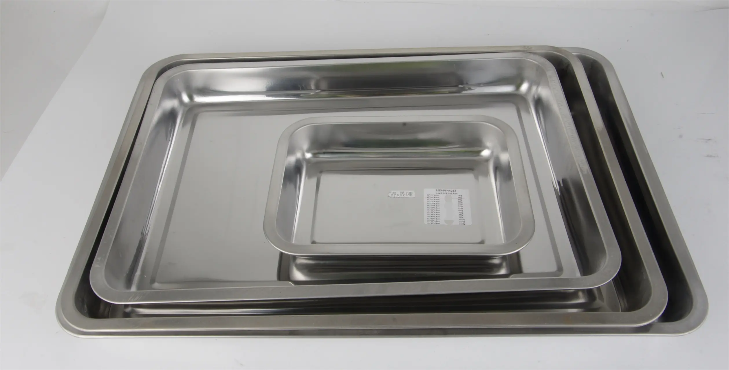 Custom stainless steel plates company for cooking 3
