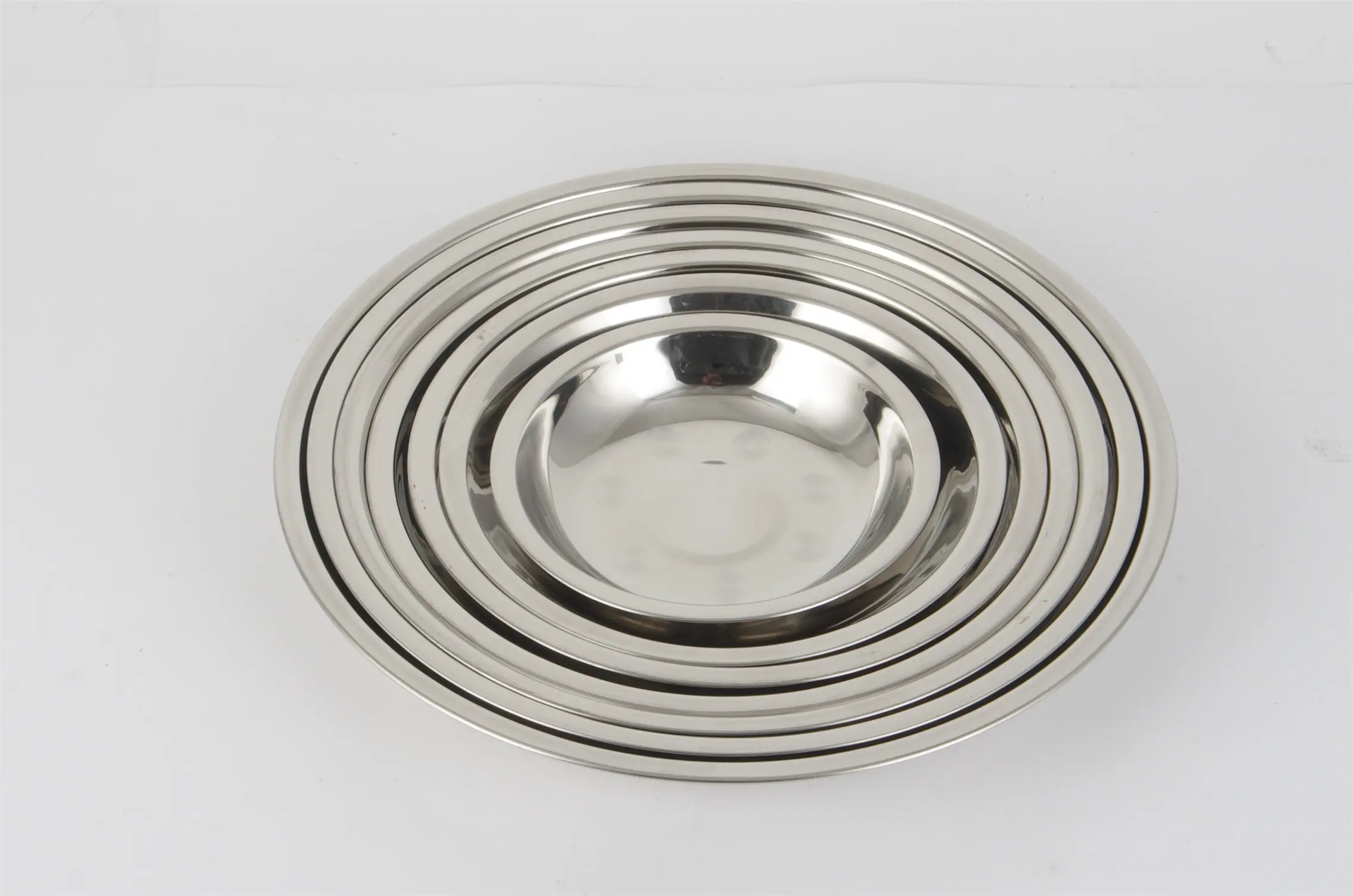 Evergreen New stainless steel camping plates for business for kitchen 3