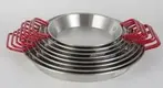 Custom stainless steel camping plates manufacturers for cooking1 3
