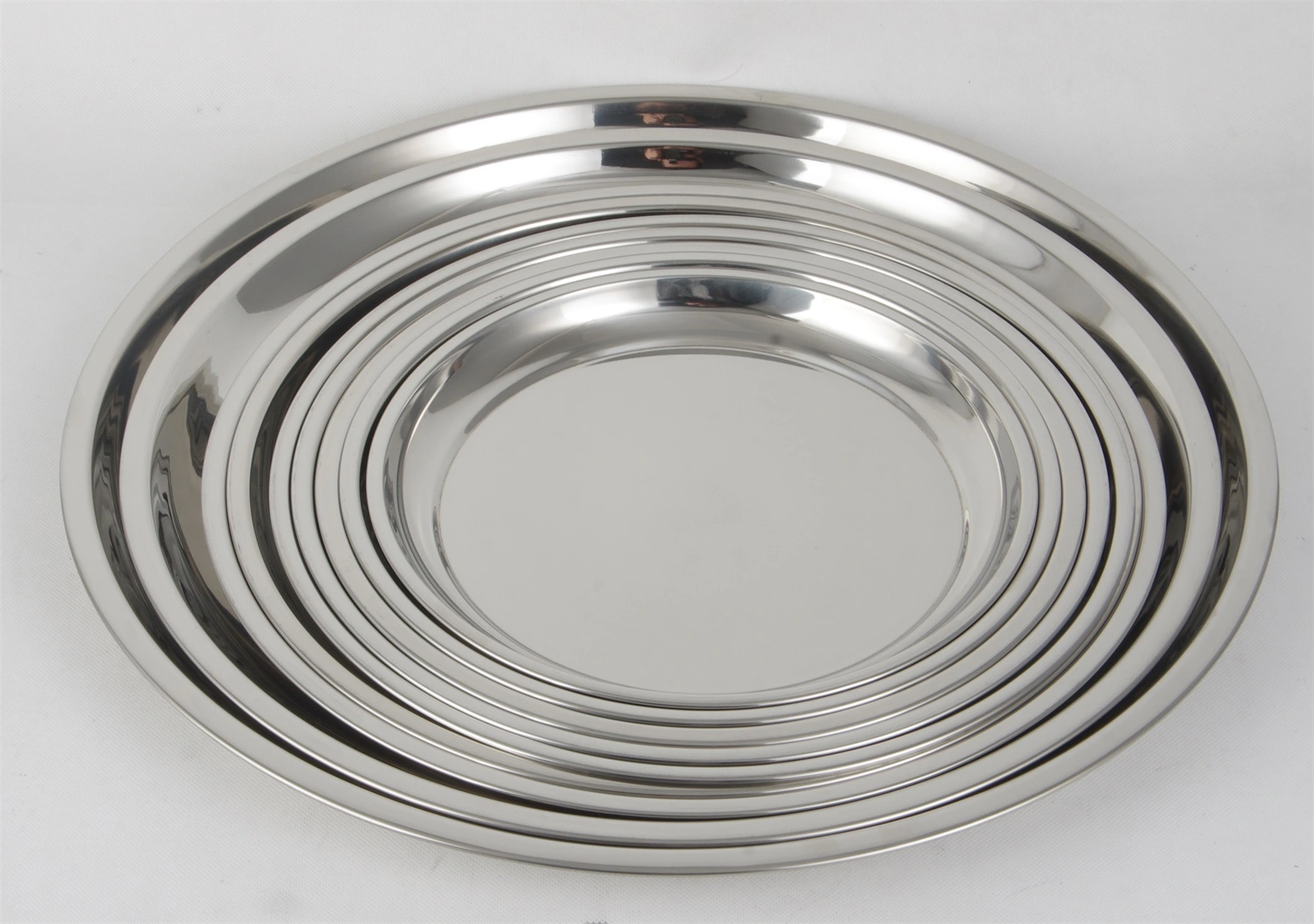 STAINLESS STEEL ROUND TRAY RGS-PY583 1