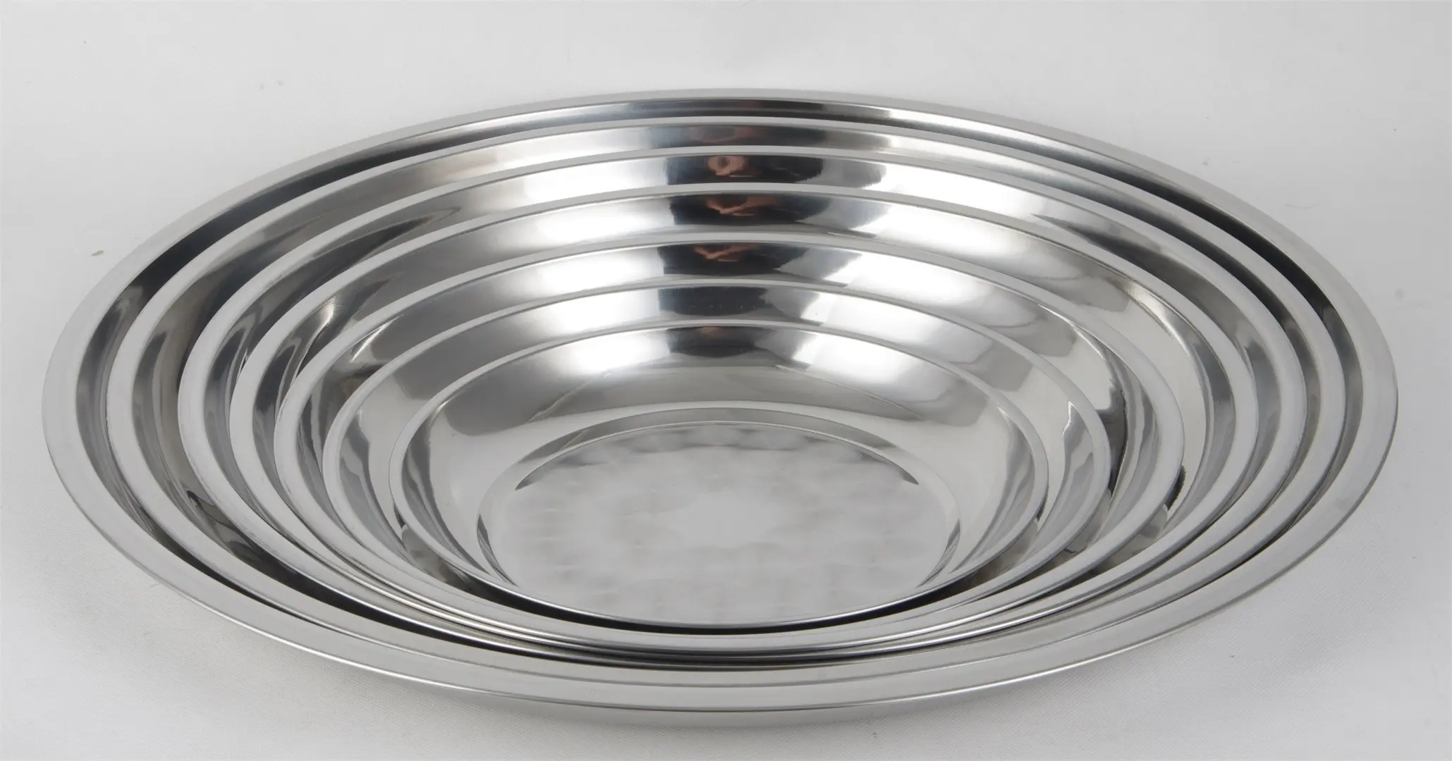 Top stainless steel lunch plates factory for kitchen 3
