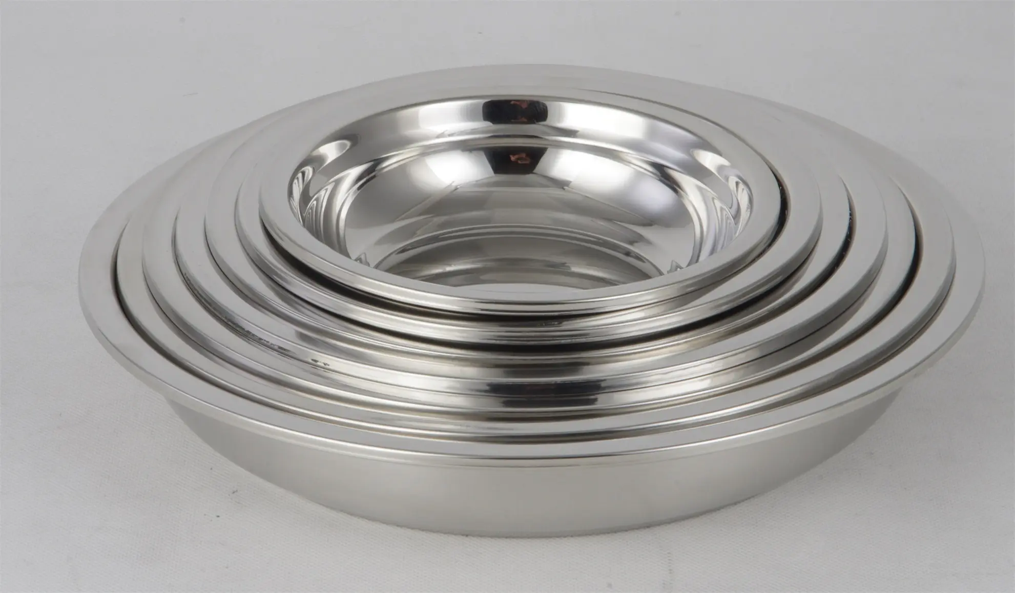 Evergreen Best stainless steel dining plates Suppliers for kitchen 1