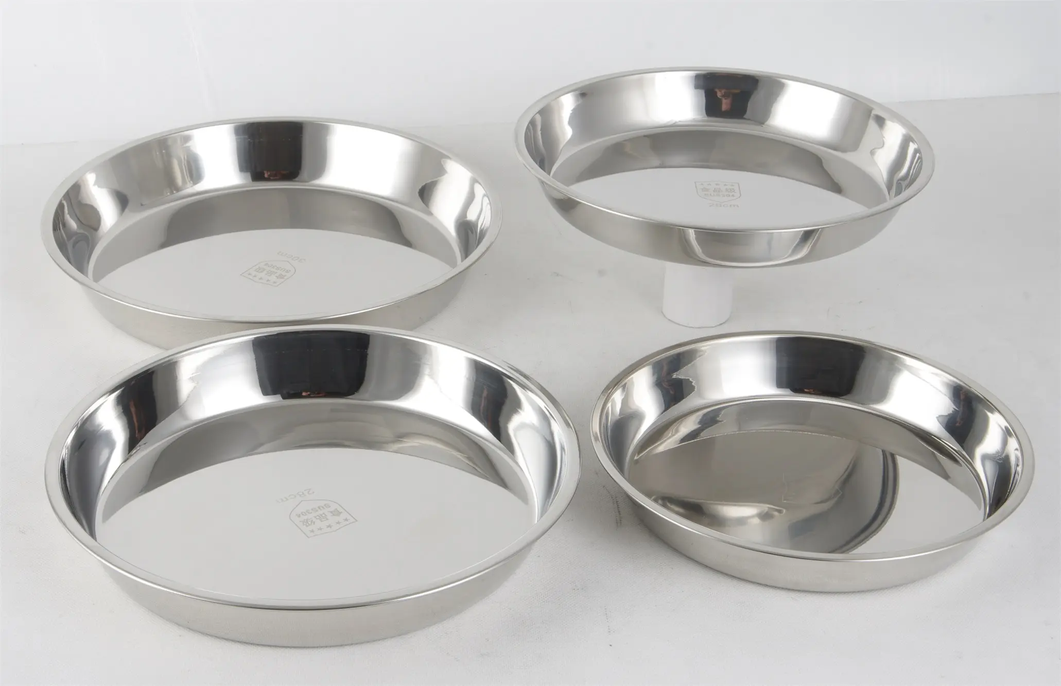 Custom stainless steel lunch plates for business for cooking 1
