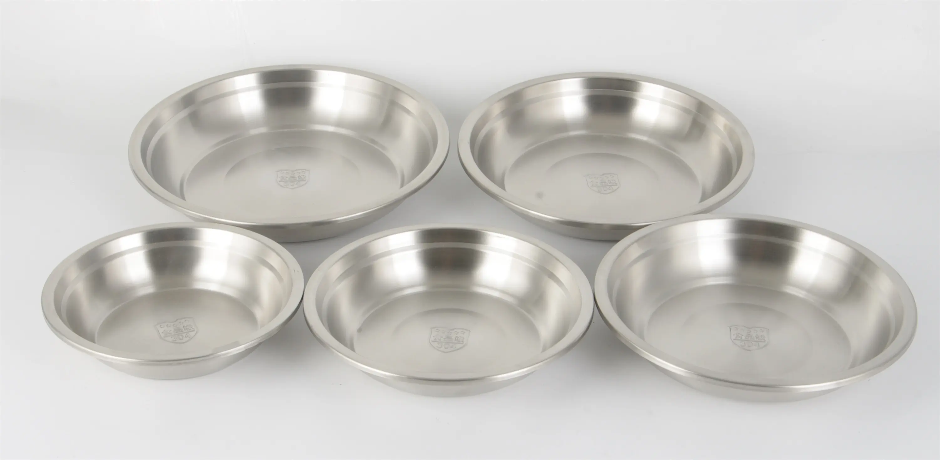 Evergreen High-quality stainless steel dining plates factory for kitchen 1