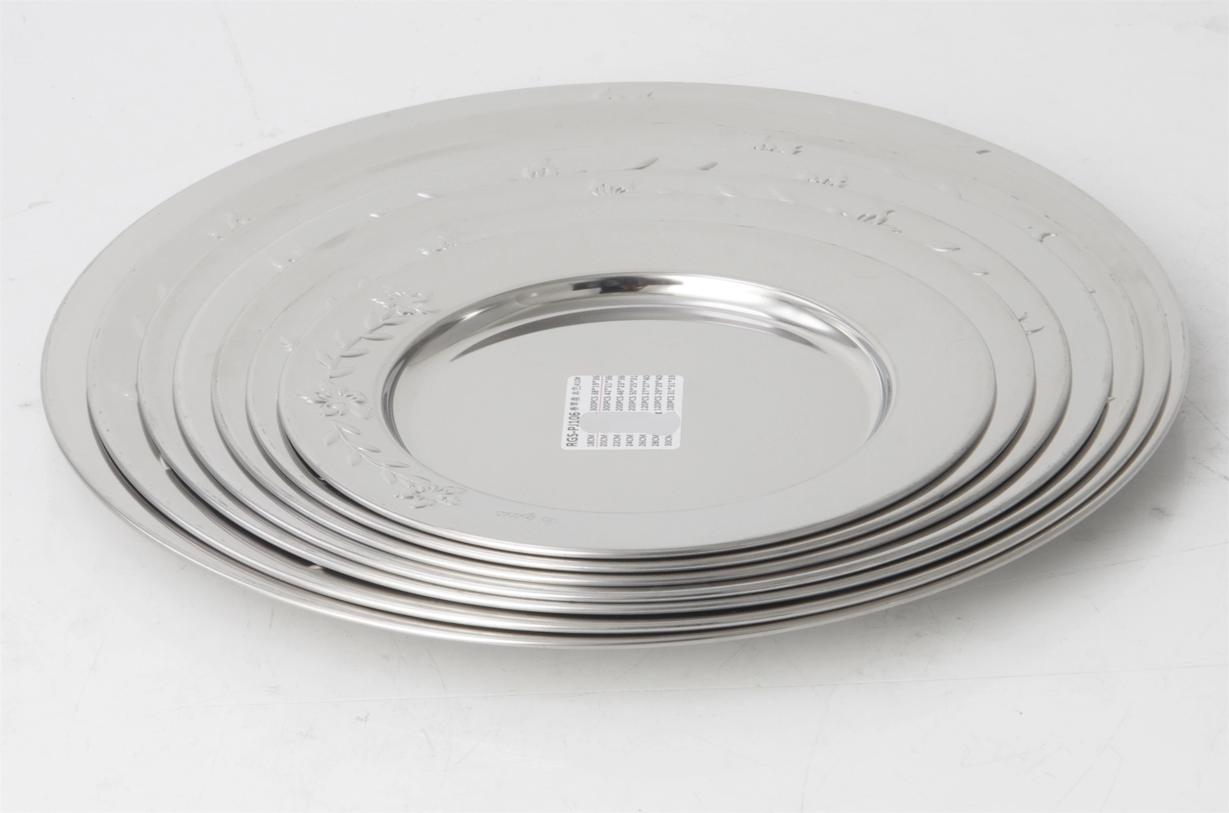 STAINLESS STEEL SS410 ROUND PLATE RGS-PJ106 1