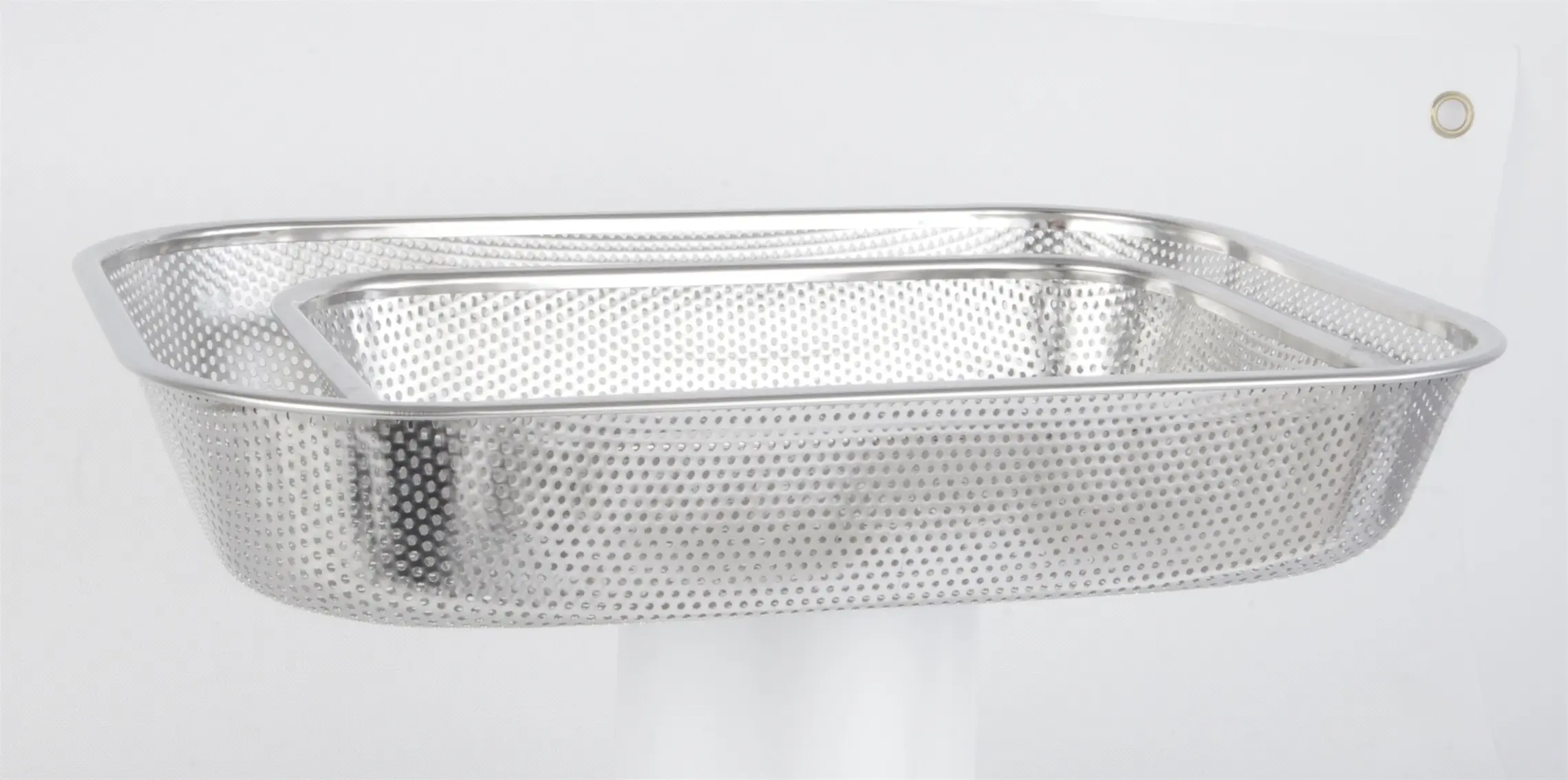 Evergreen stainless steel perforated colander manufacturers for cooking 1