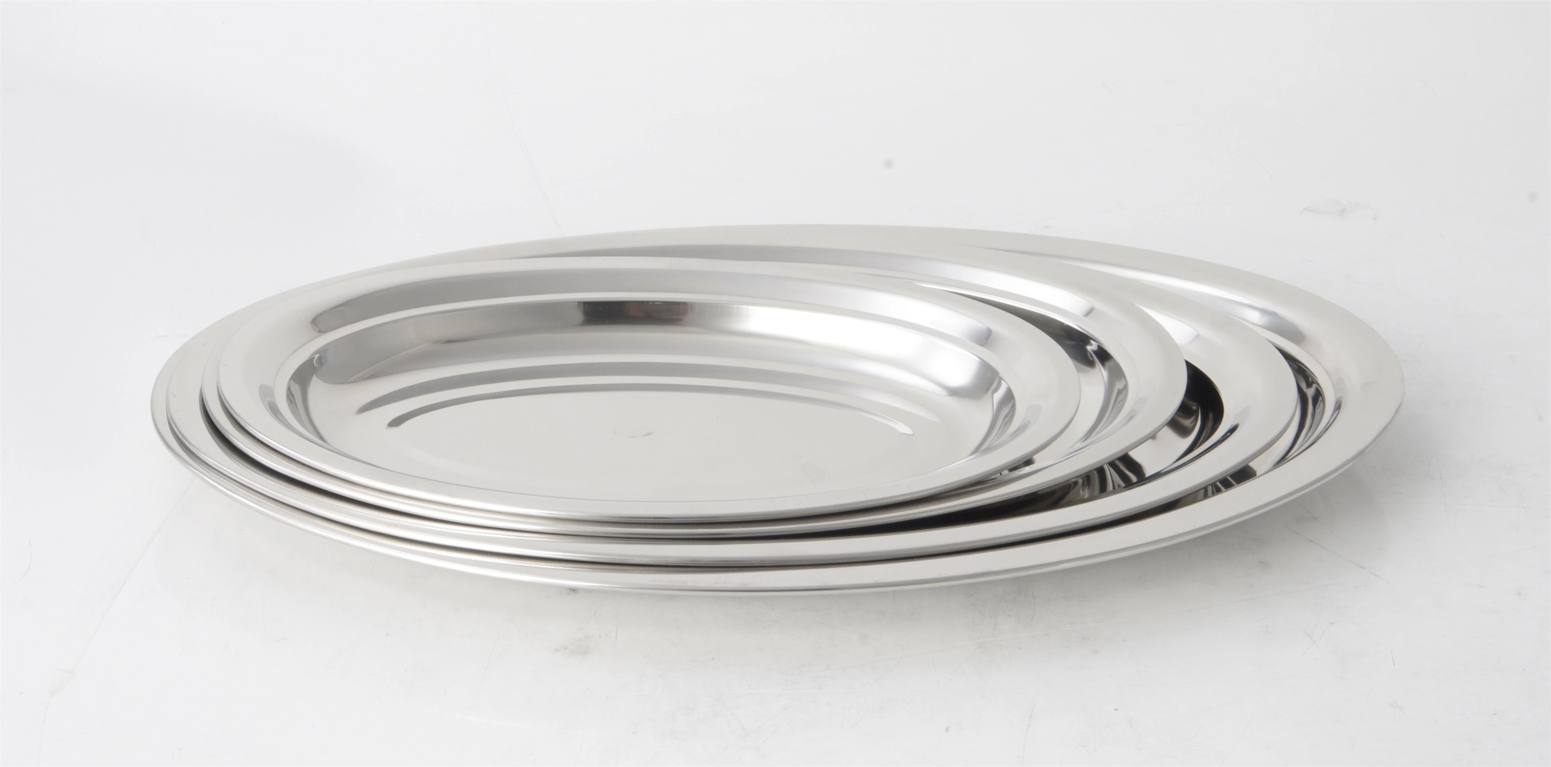 stainless steel SS201 oval plate RGS-PD171 1