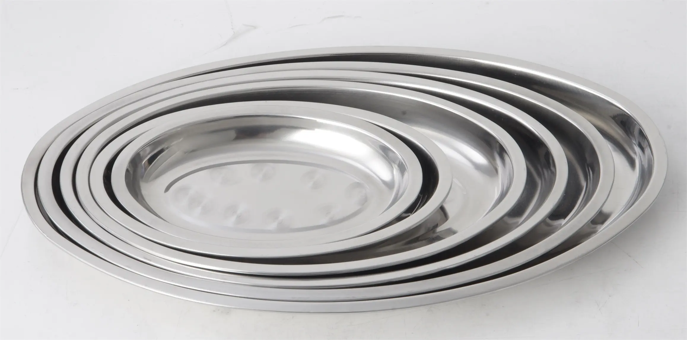 Evergreen stainless steel plates company for cooking 2