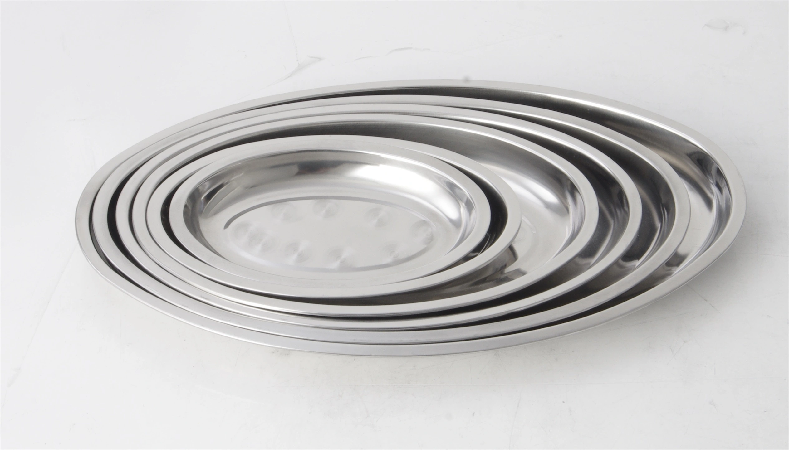 STAINLESS STEEL OVAL PLATE RGS-PD173 1