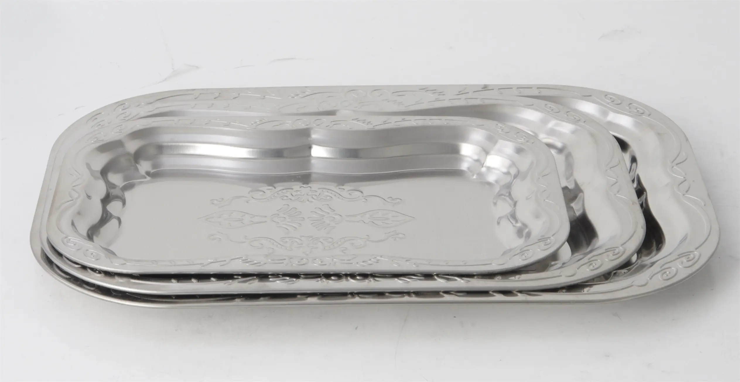 Wholesale stainless steel kitchen plates Supply for kitchen 2