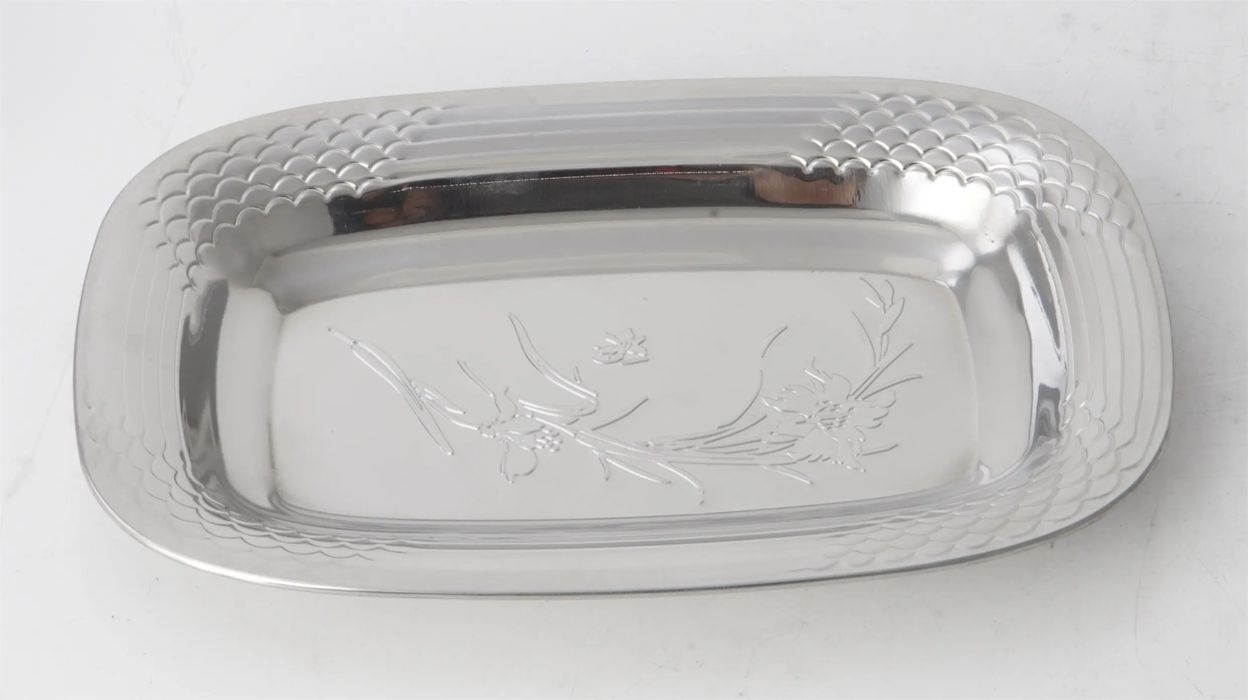 Evergreen stainless steel dinner plate for business for kitchen 1