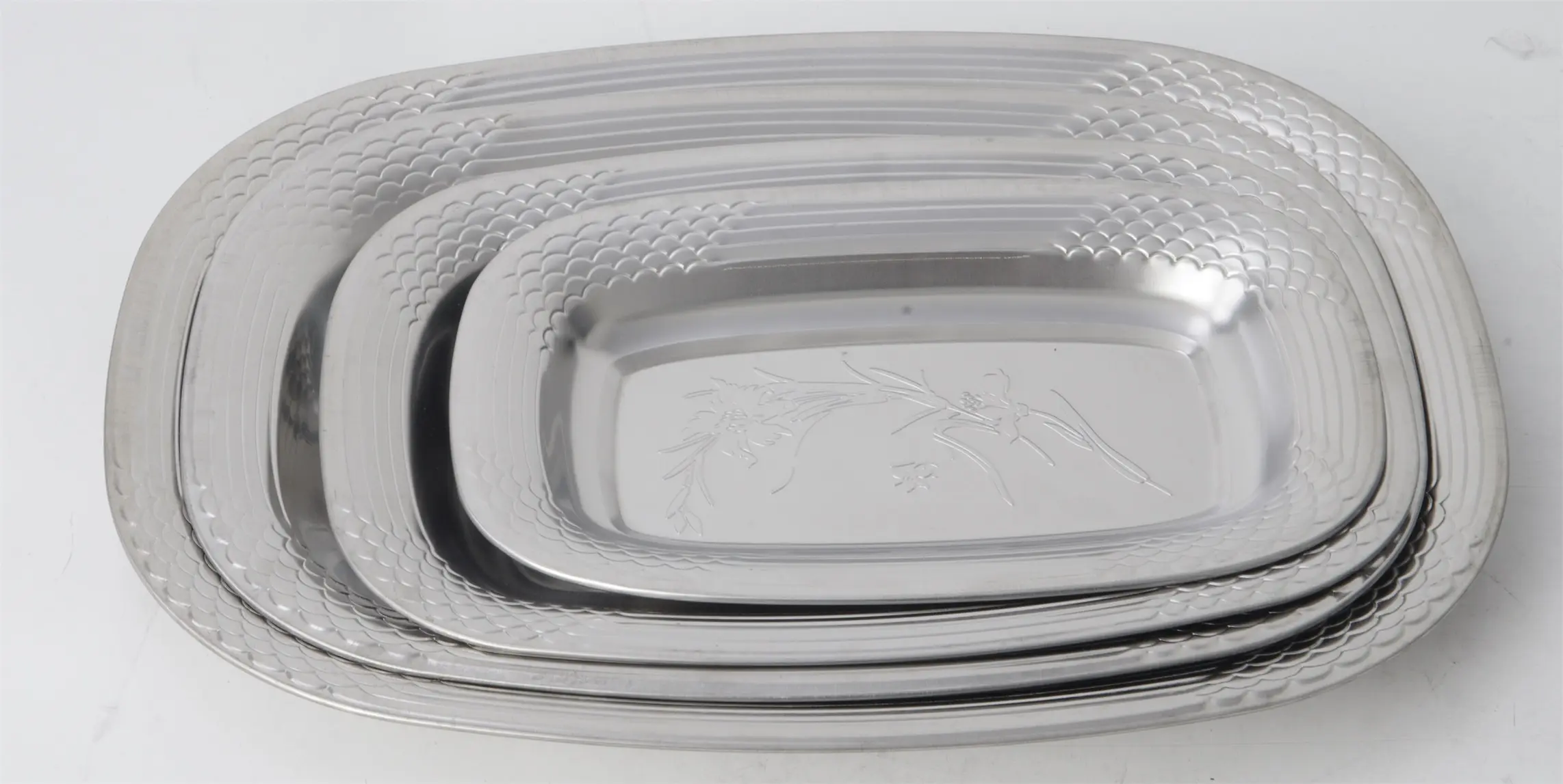 Top stainless steel camping plates factory for kitchen 2