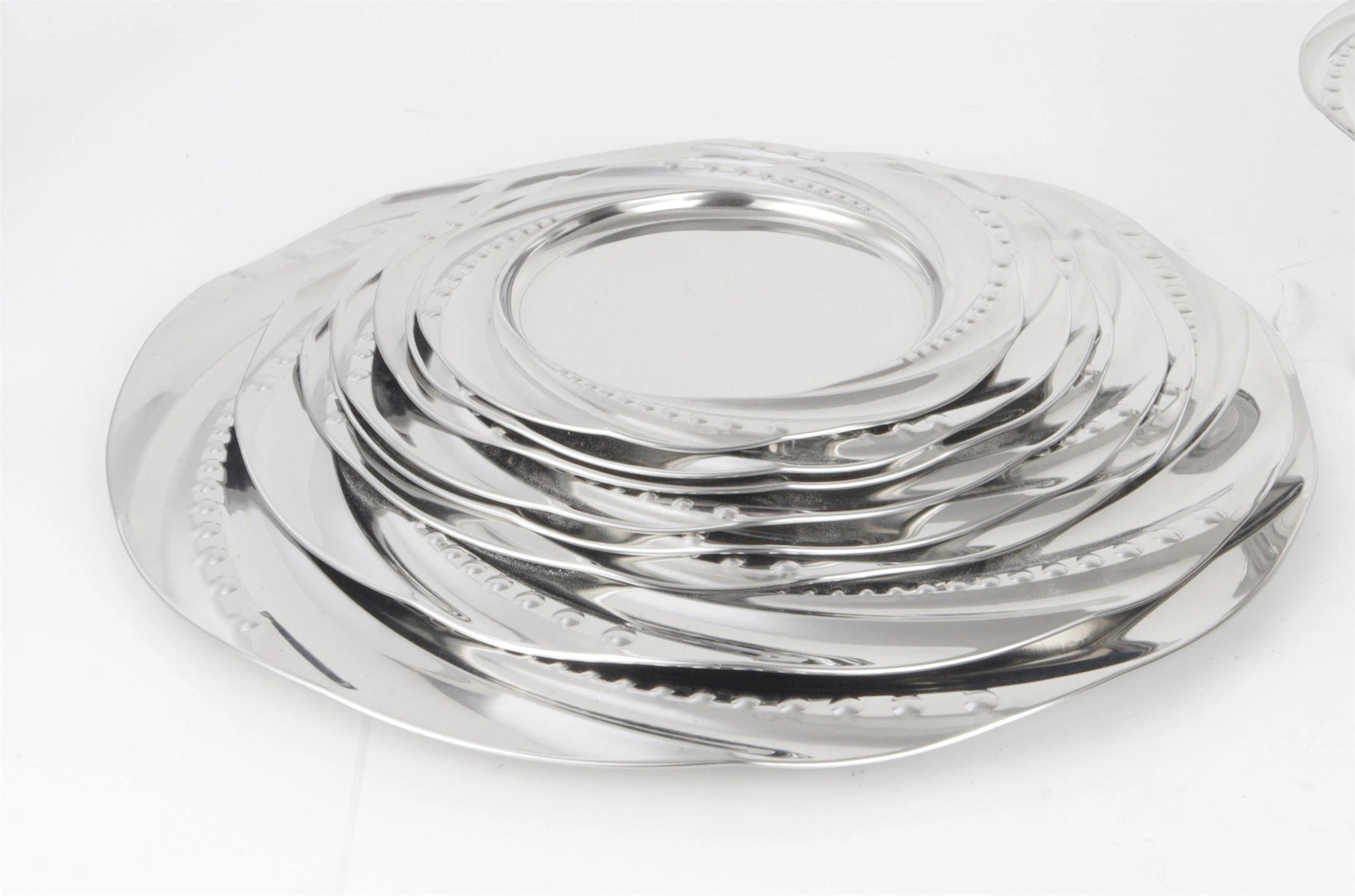 STAINLESS STEEL  PEARL PLATE RGS-PJ5004 1