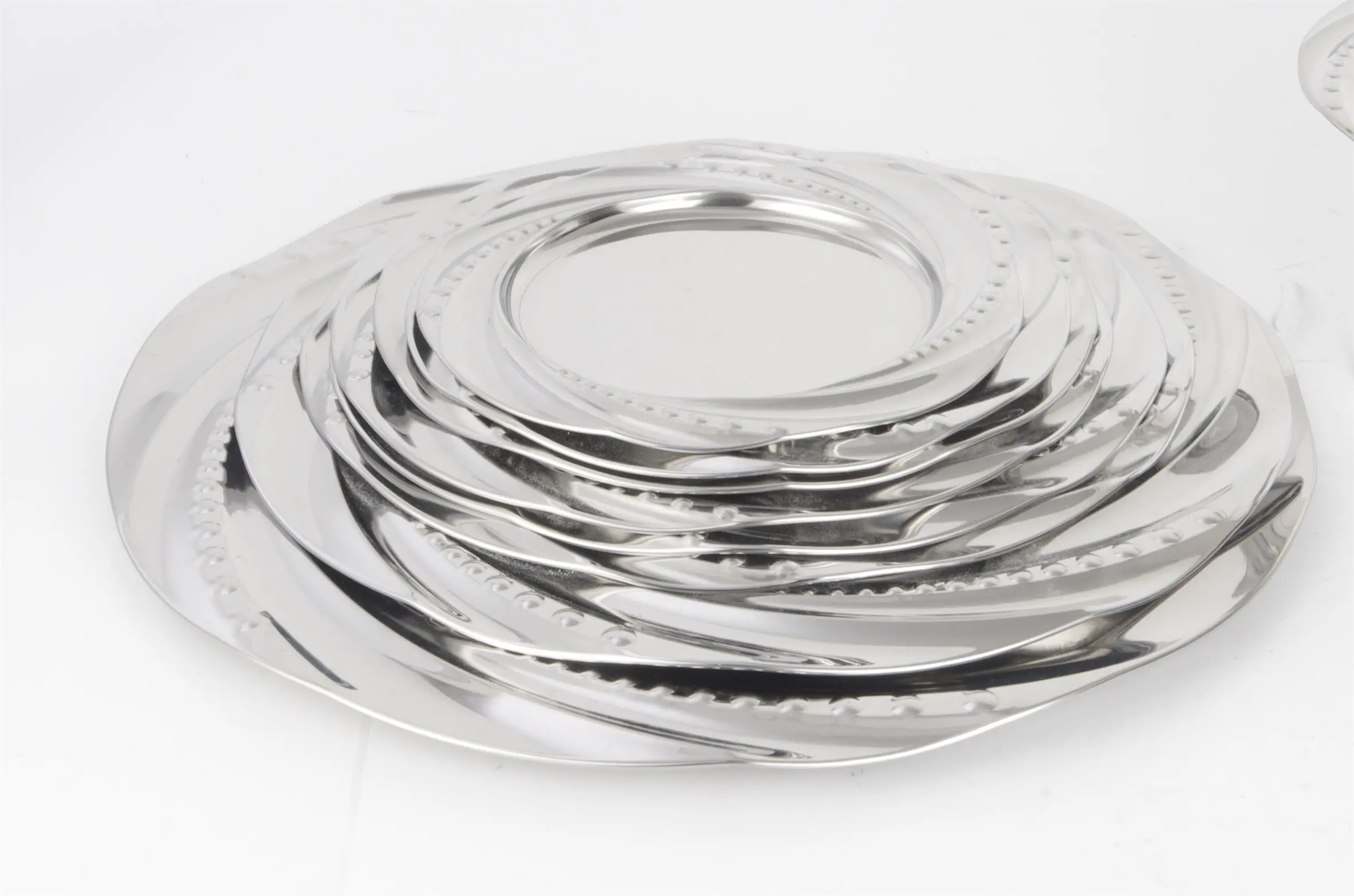 Evergreen stainless steel plates company for cooking1 1