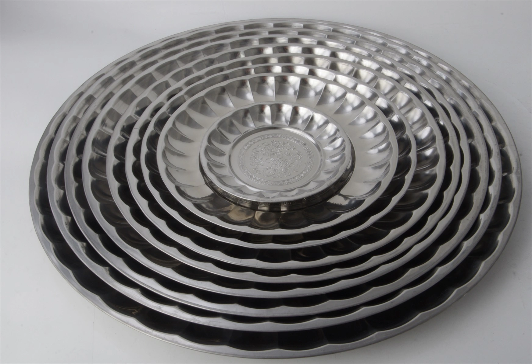 STAINLESS STEEL FRUIT PLATE RGS-PY265 1