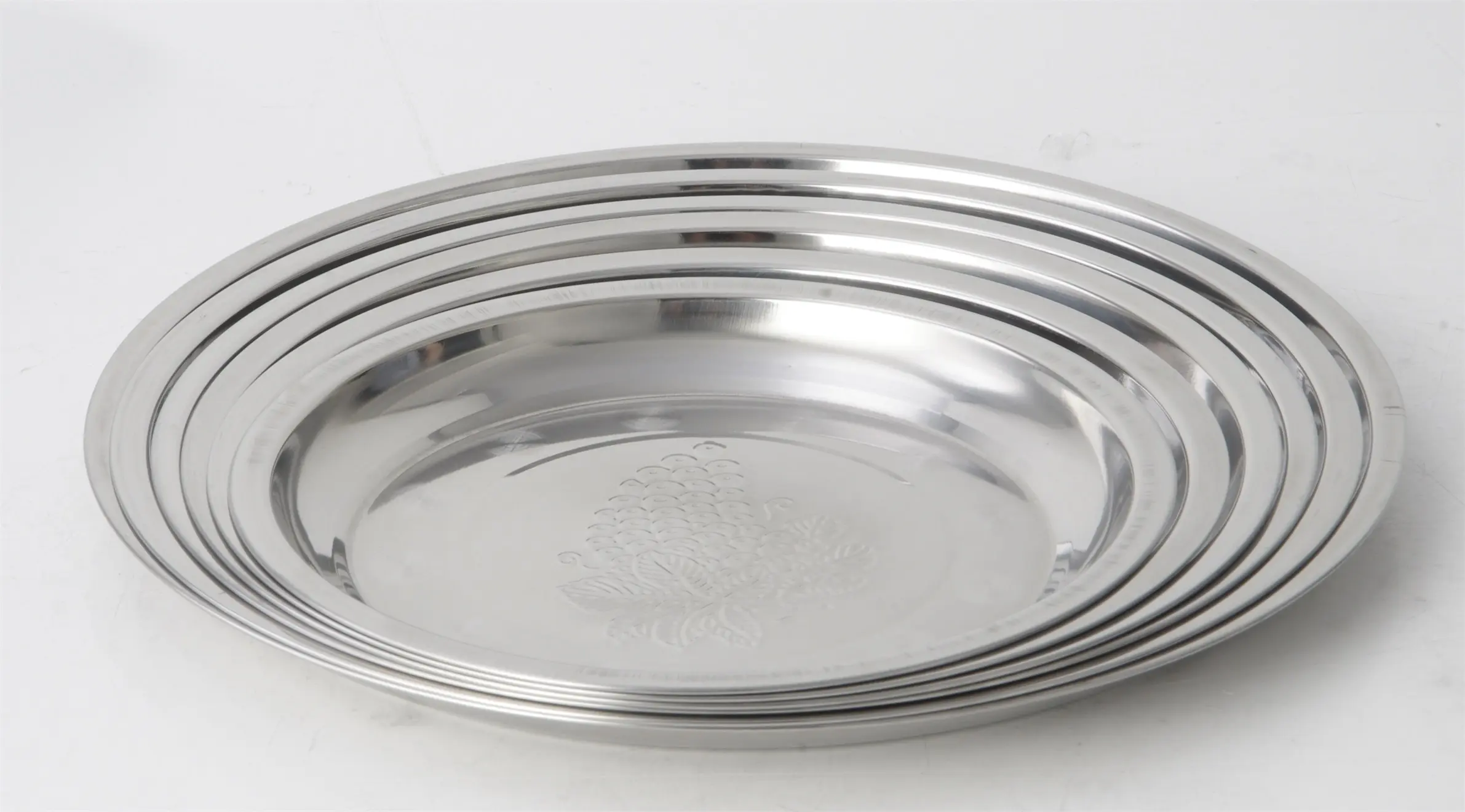 New stainless steel eating plates Suppliers for cooking 1