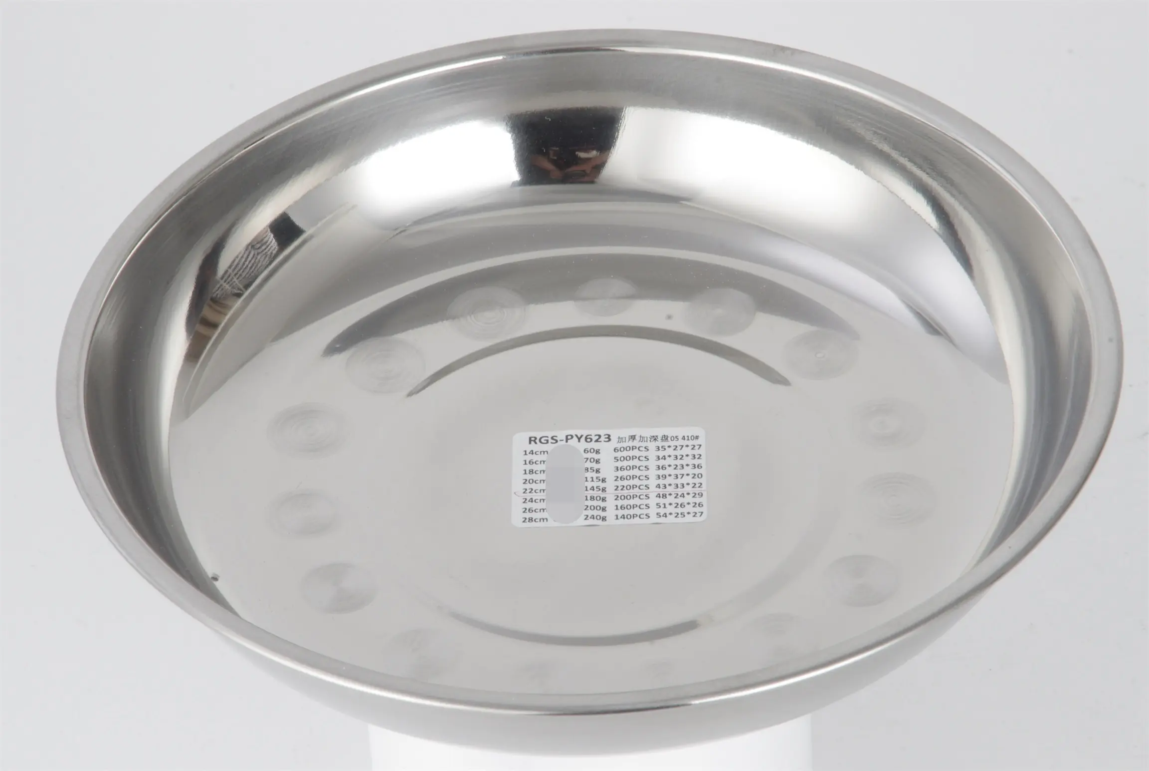 Evergreen stainless steel camping plates company for cooking 2