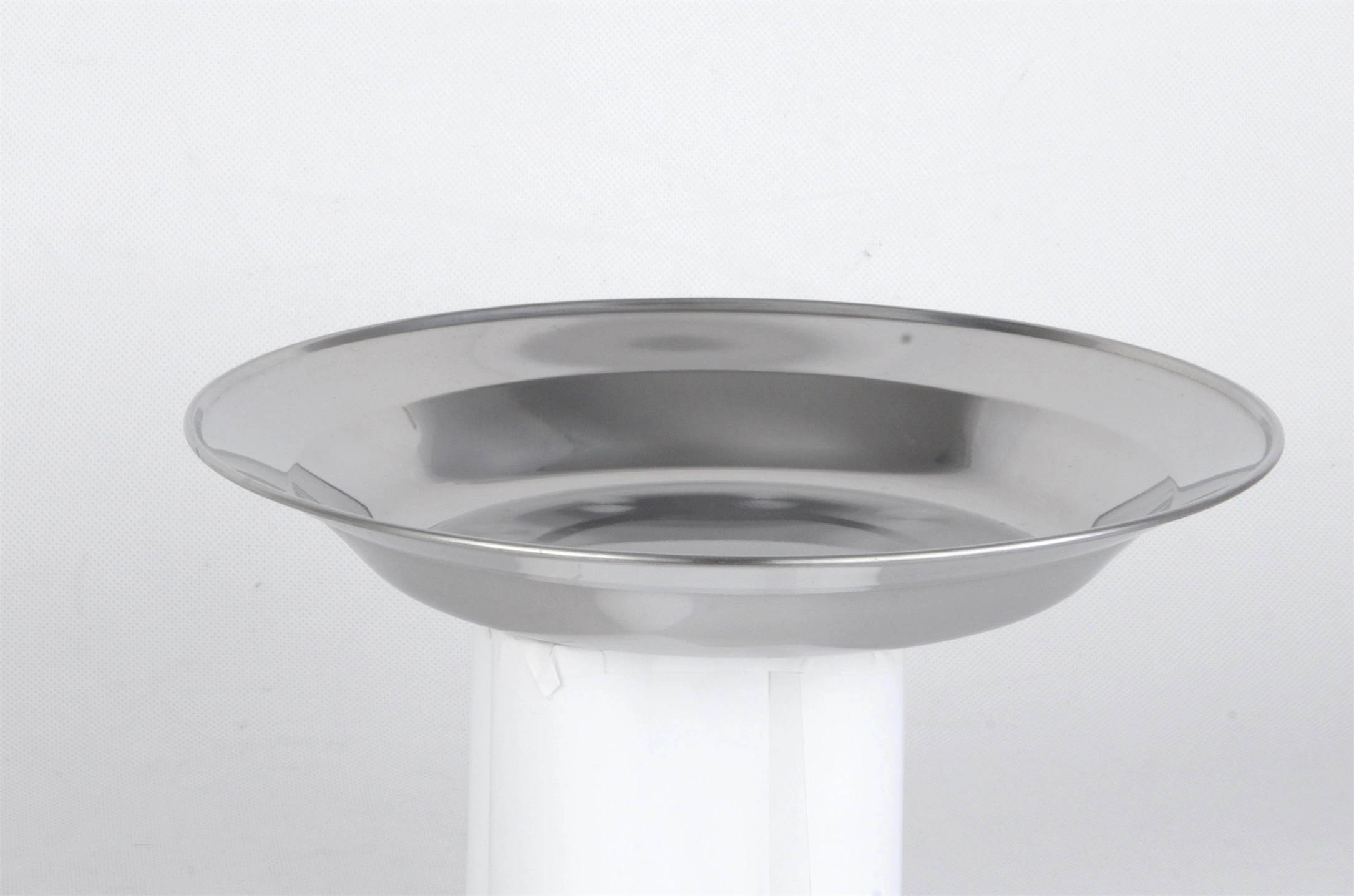 STAINLESS STEEL ROUND PLATE FOR DINNER  RGS-PY1003 1