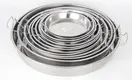 Evergreen Top stainless steel camping plates for business for cooking 2