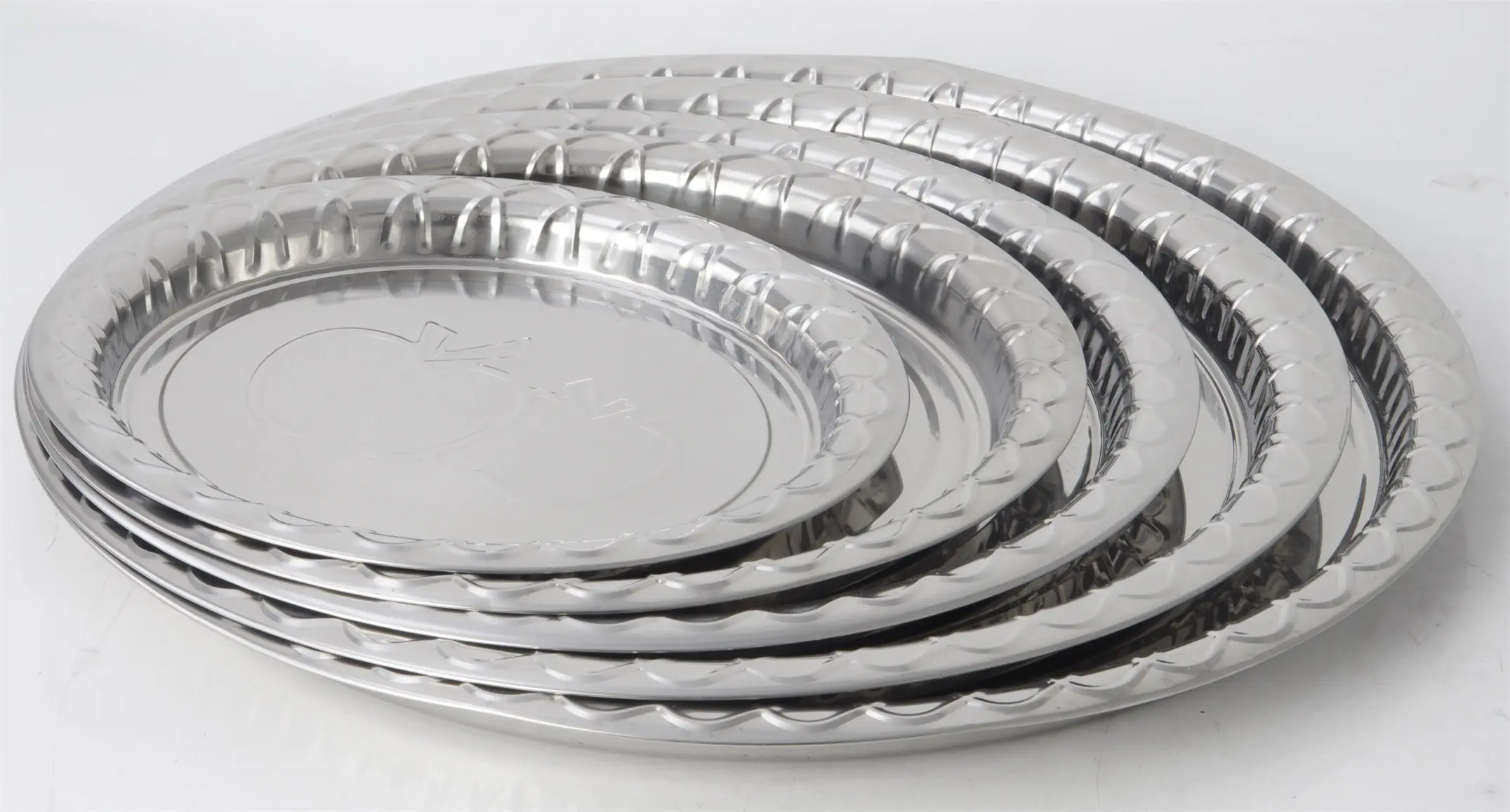 Evergreen Best stainless steel eating plates Supply for kitchen 2