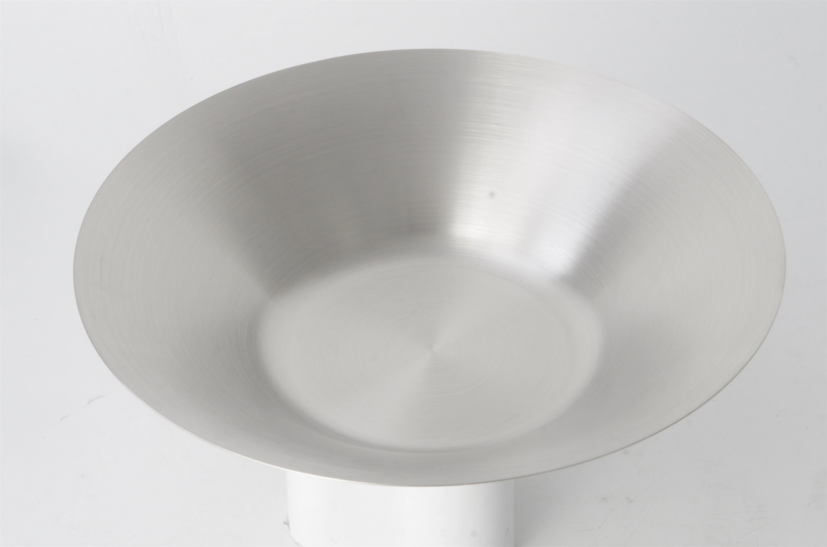 STAINLESS STEEL SALAD PLATE WITH MATTE FINISH RGS-PY5011 1