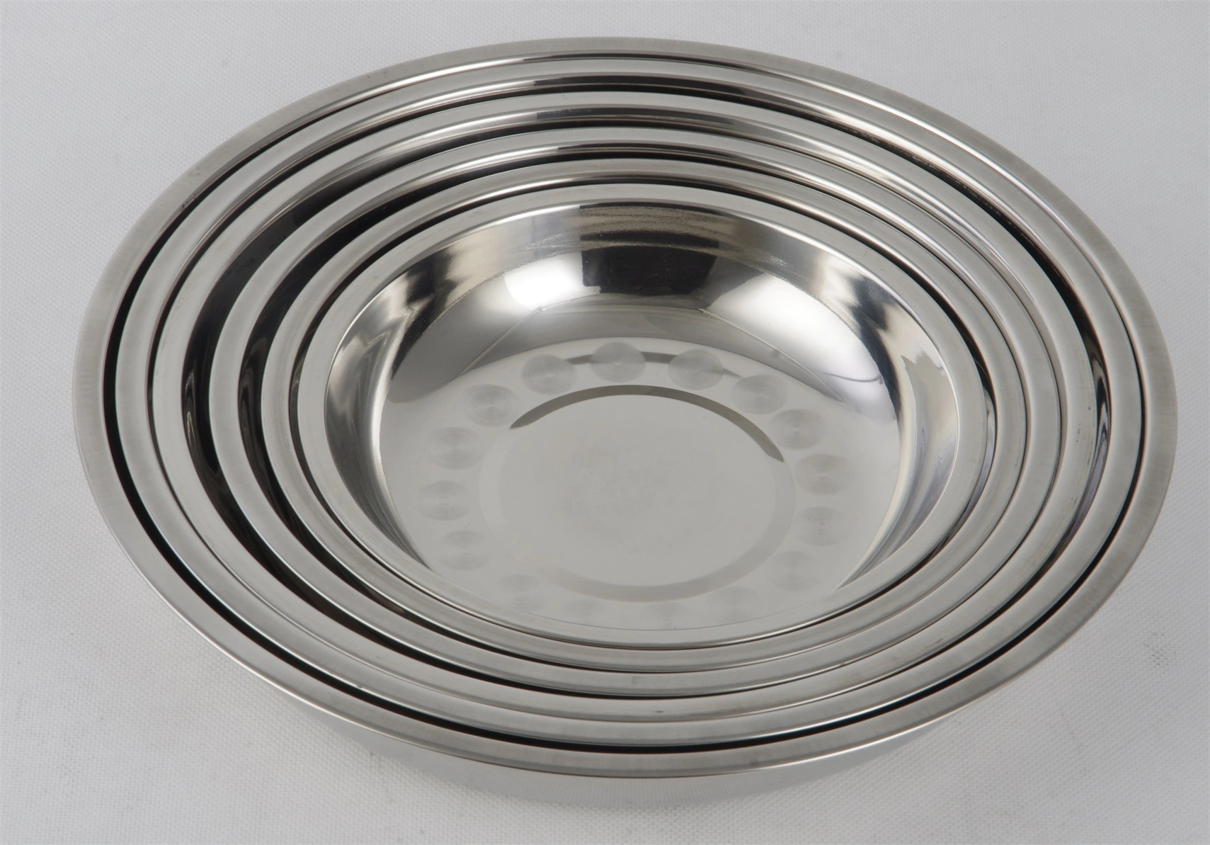 STAINLESS STEEL ROUND PLATE WITHOUT MAGNETIC RGS-PY5762 1