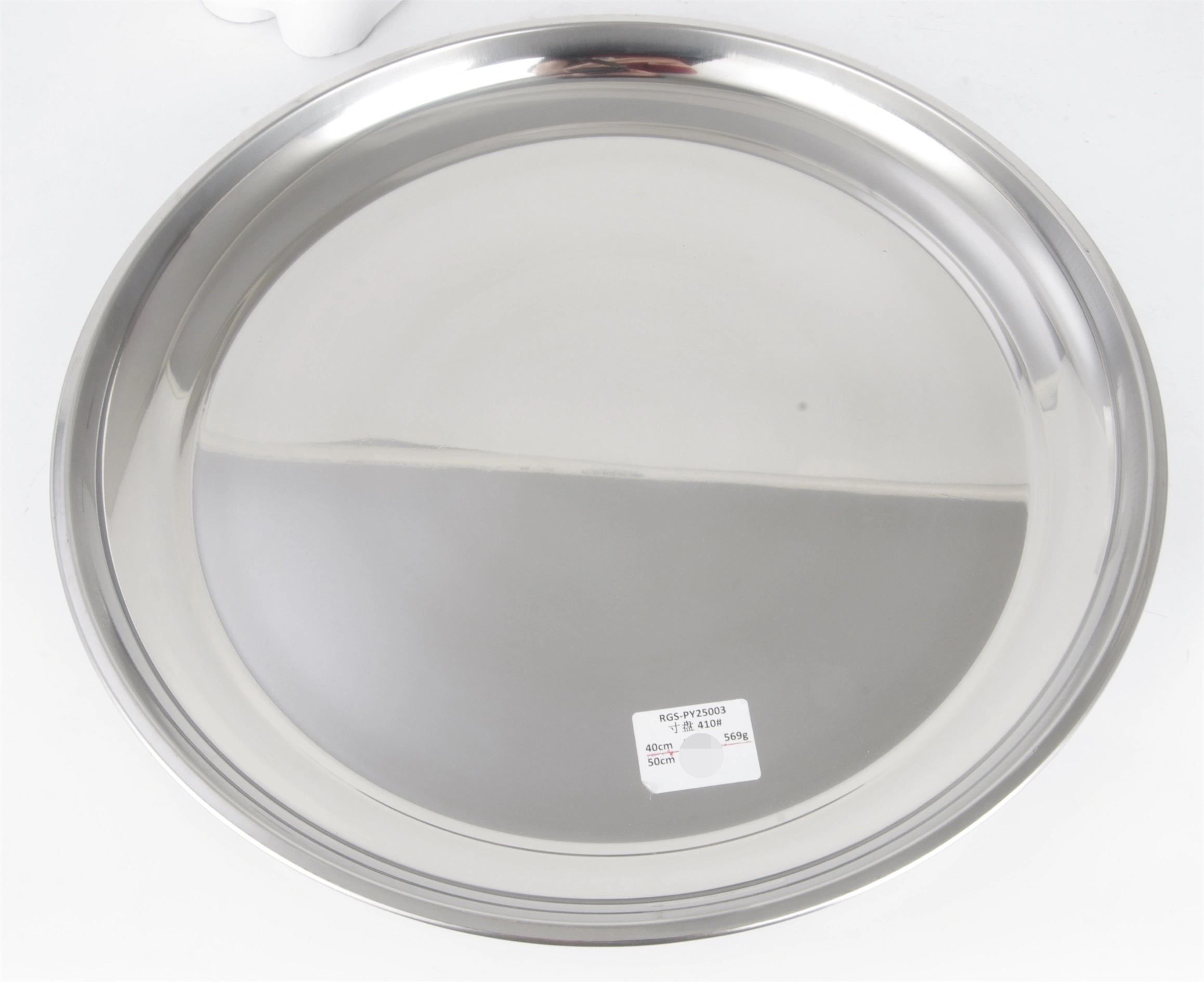 STAINLESS STEEL SS410 ROUND TRAY RGS-PY25003 1
