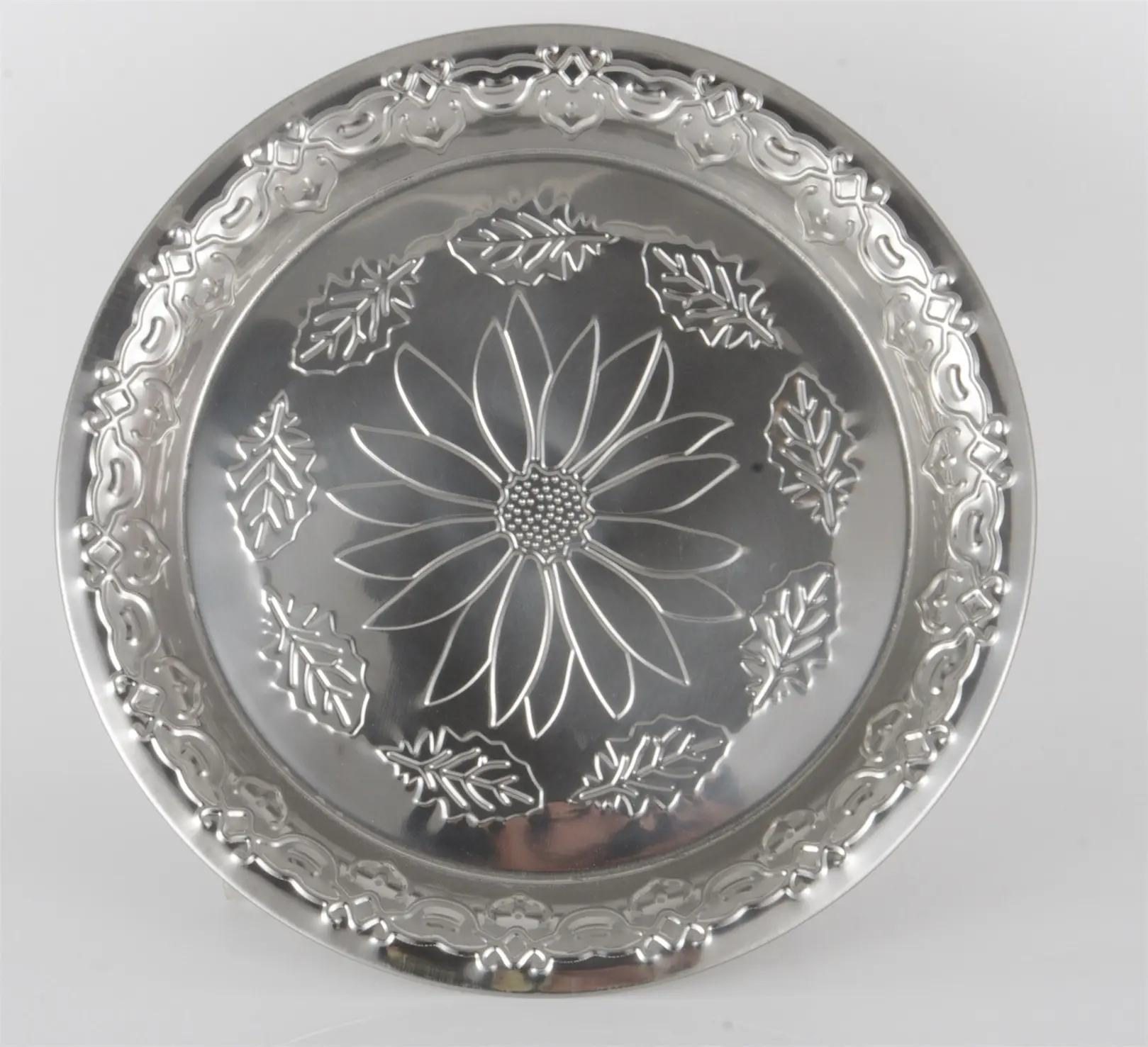 Evergreen New wholesale stainless steel dinner plates manufacturers for cooking 1