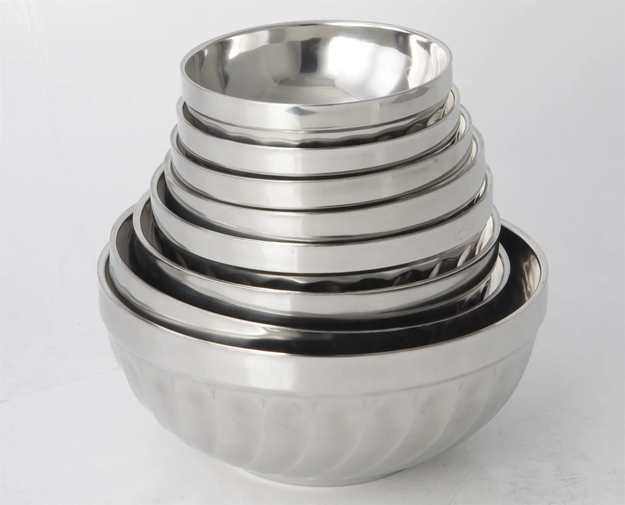 New stainless steel dinner bowls for business for cooking 4