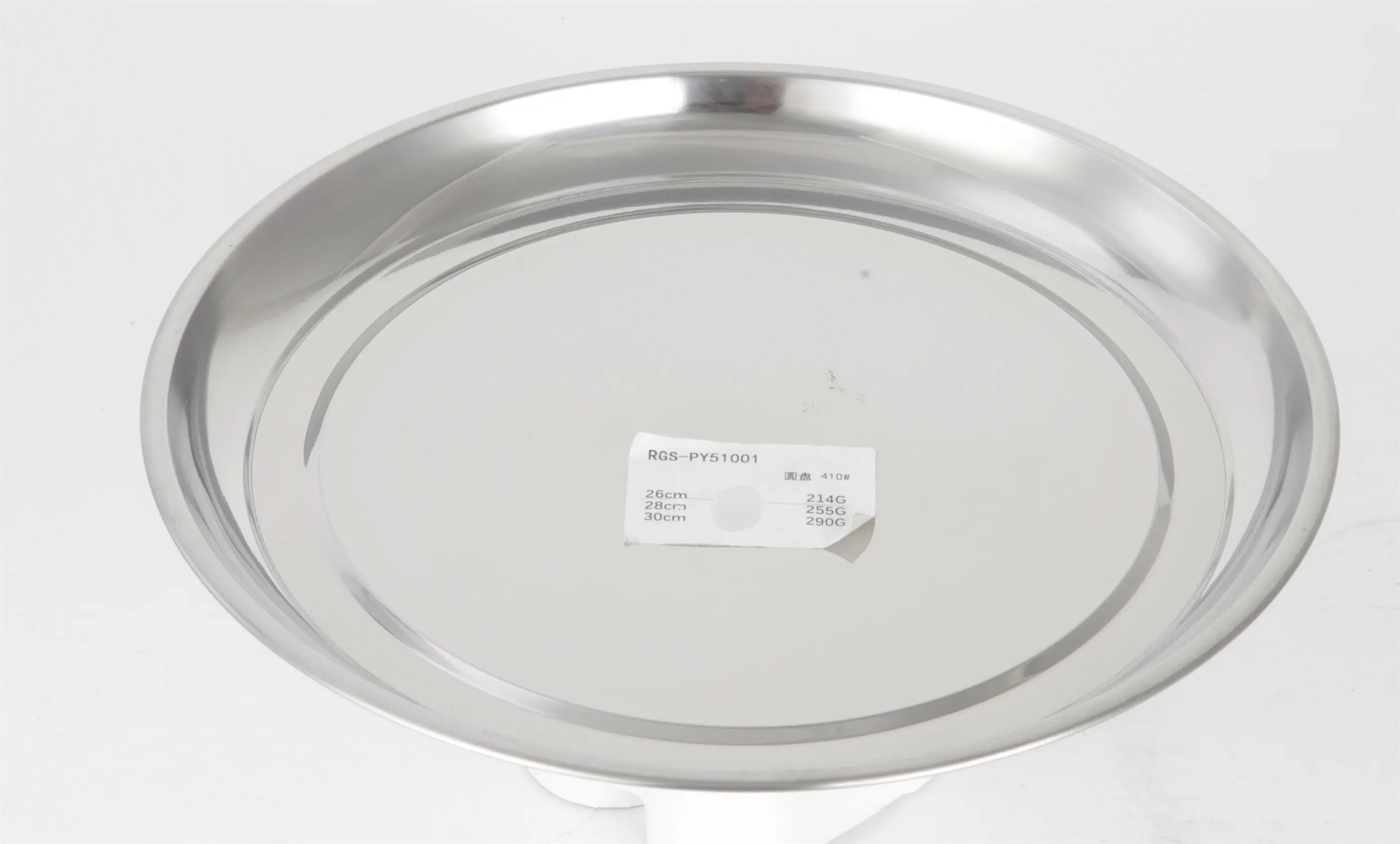 New stainless steel food plates for business for cooking 1