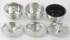 Evergreen stainless mixing bowls with lids for business for cooking 4