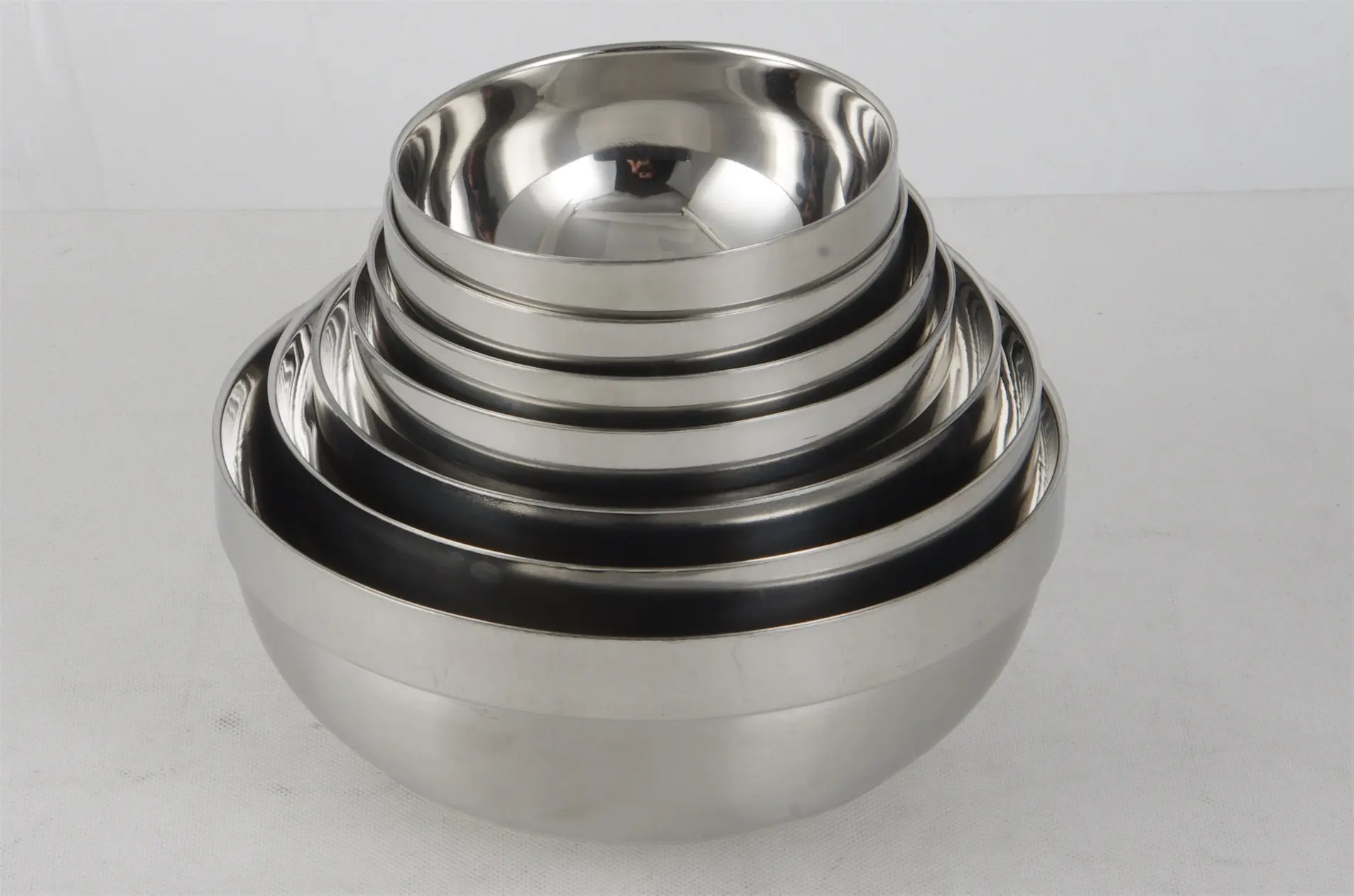Evergreen Wholesale stainless mixing bowls with lids Supply for cooking 3