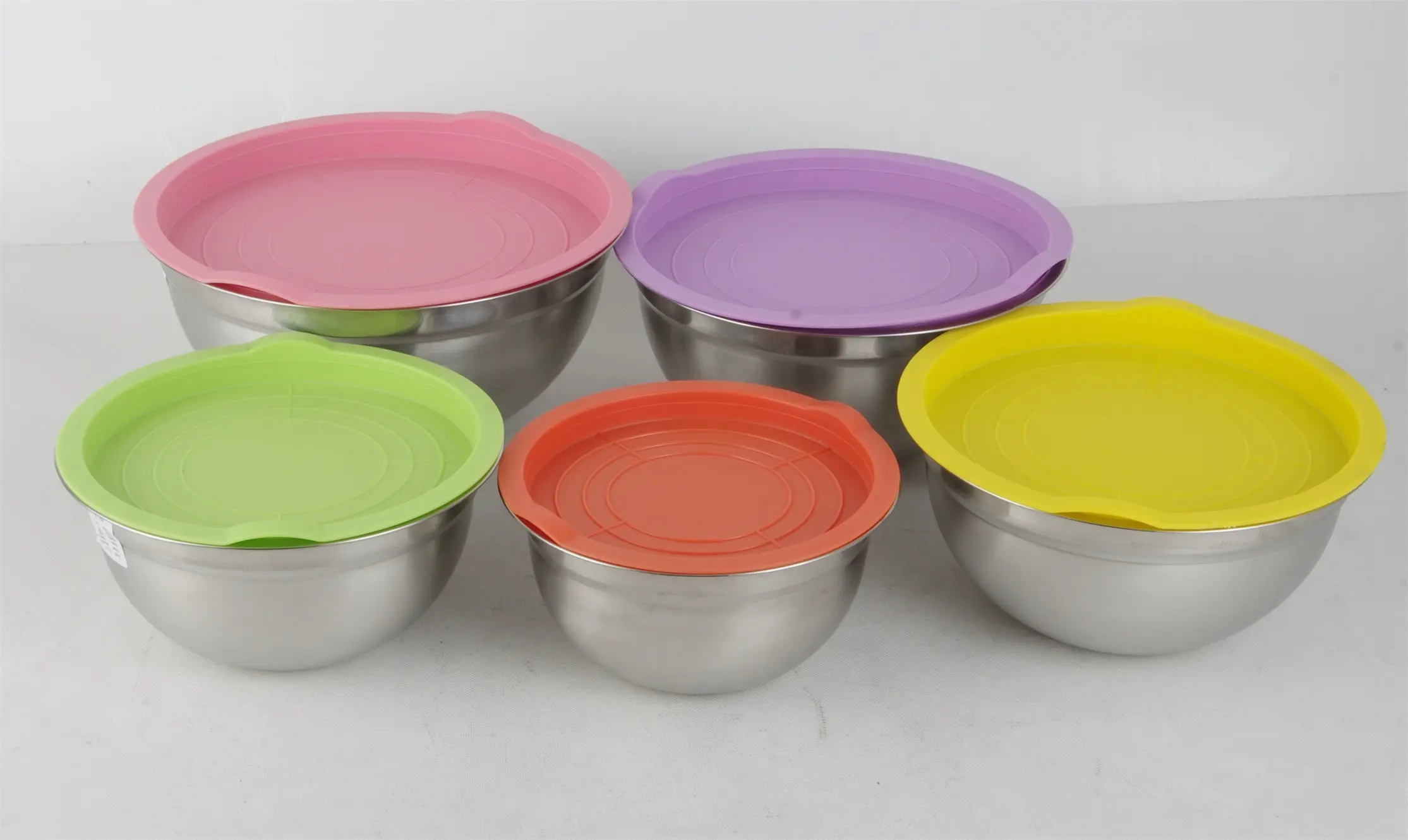 Evergreen High-quality stainless steel salad bowl manufacturers for kitchen 3