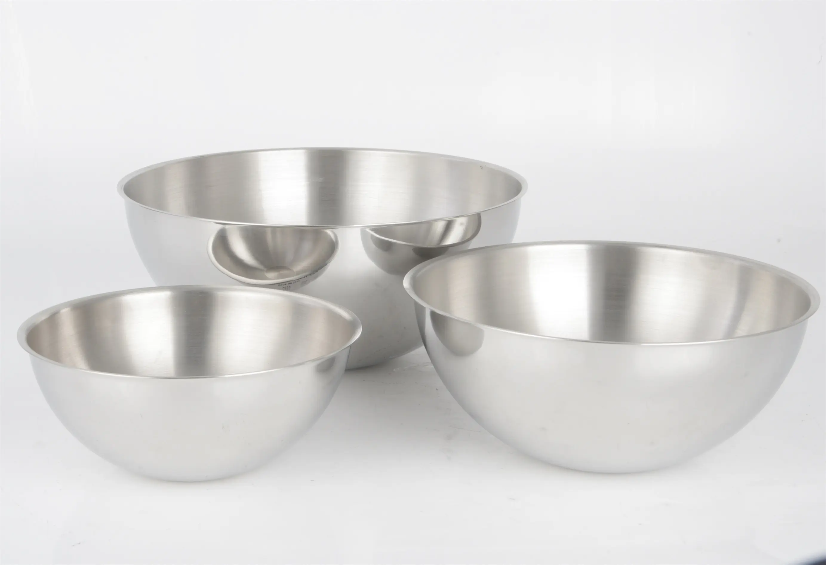 Custom stainless steel serving bowls with lids for business for storage 2