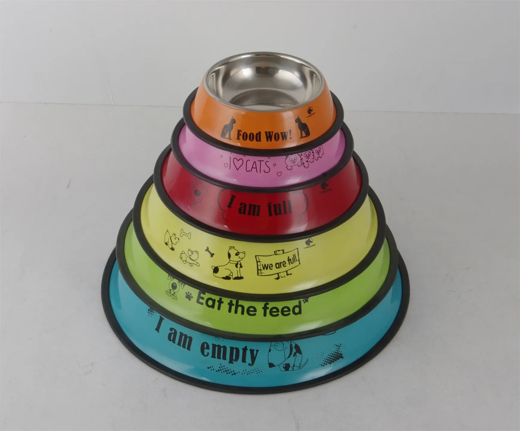 Evergreen stainless steel bowls for sale Supply for kitchen 2
