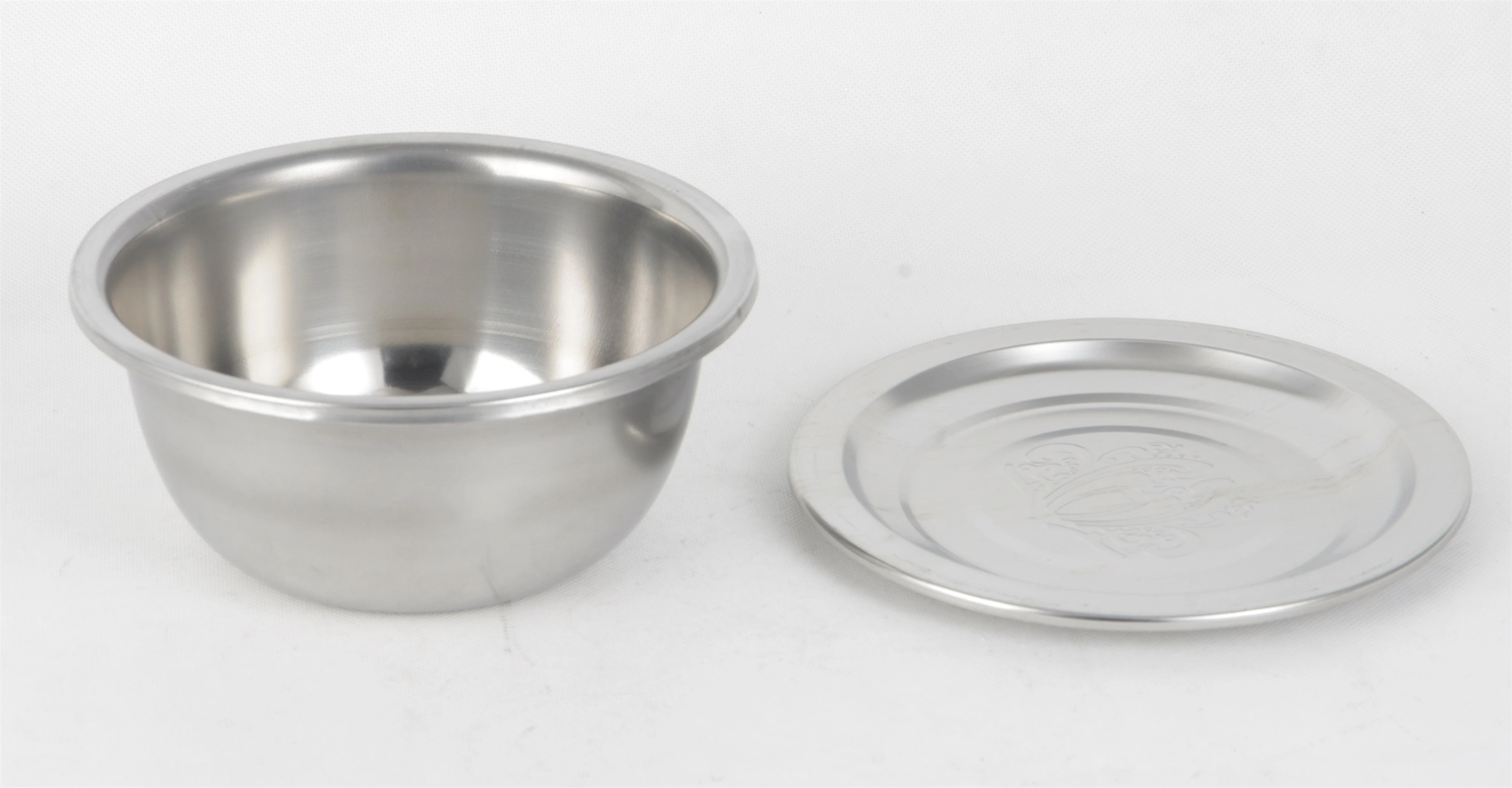 STAINLESS STEEL SS410 BASIN WITH LID SET RGS-BM2282 1