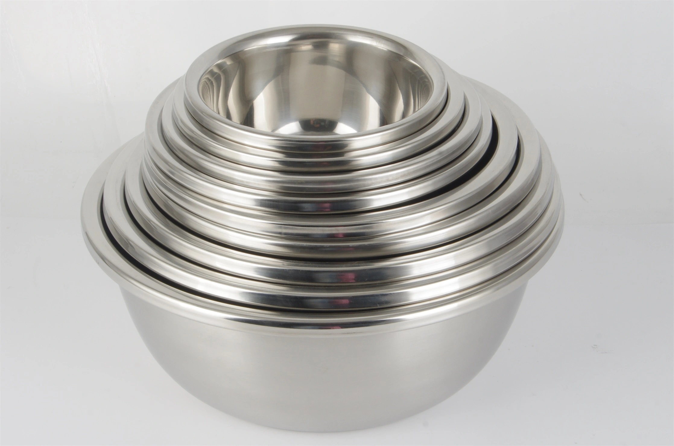 STAINLESS STEEL SS201 BASIN WITH LARGE ROLL RGS-BM5511 1