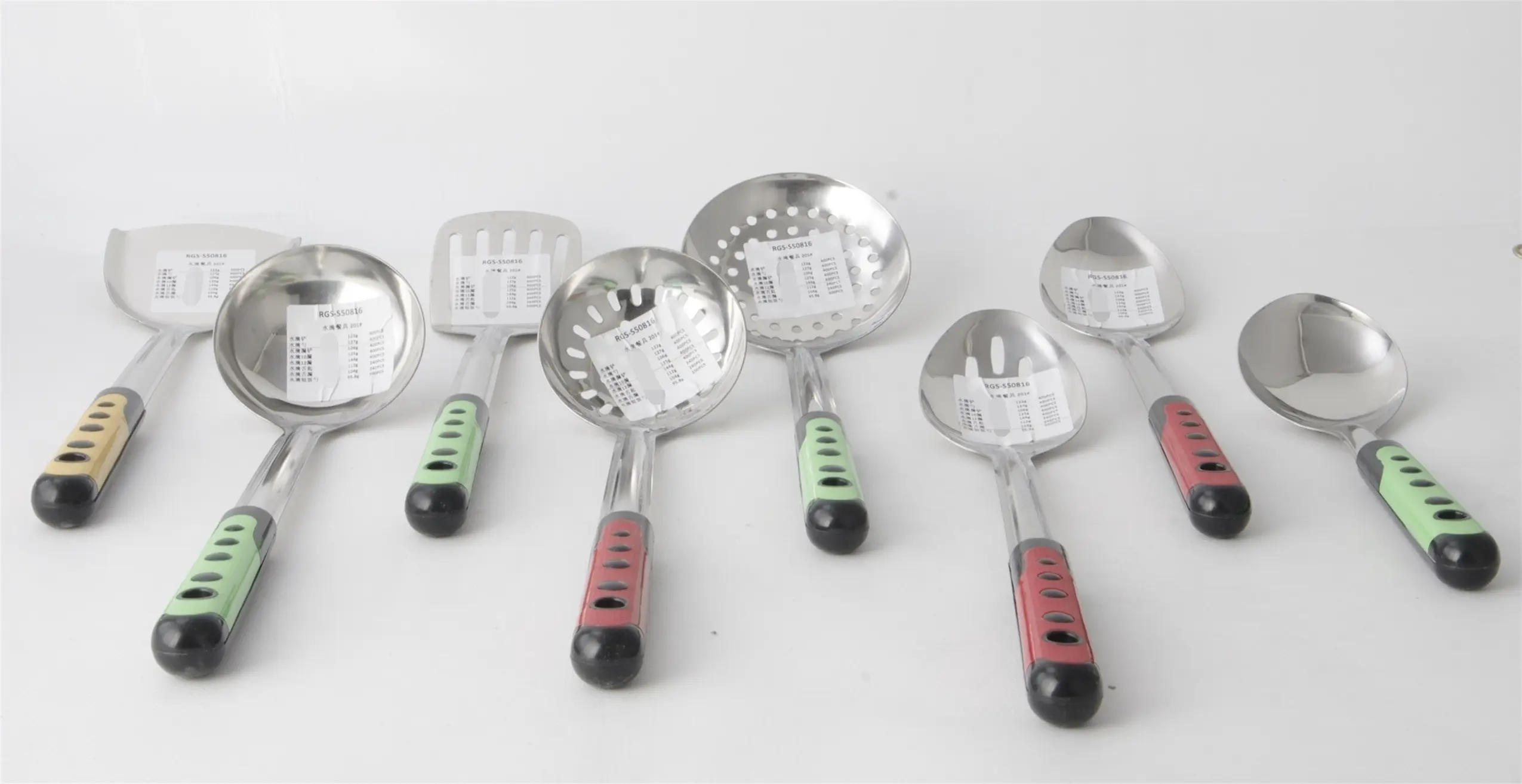Evergreen stainless steel chinese spoons company for cooking 1