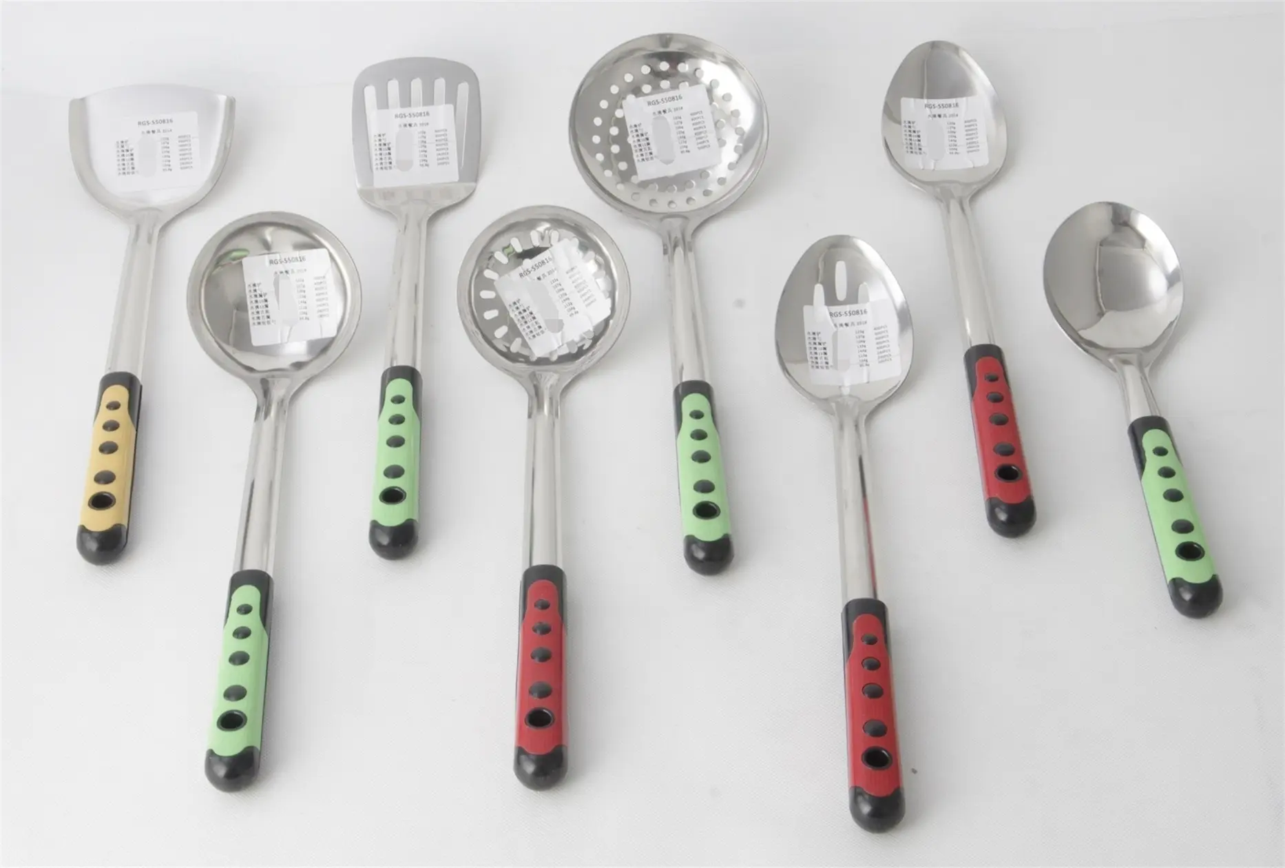 Evergreen stainless steel chinese spoons company for cooking 2