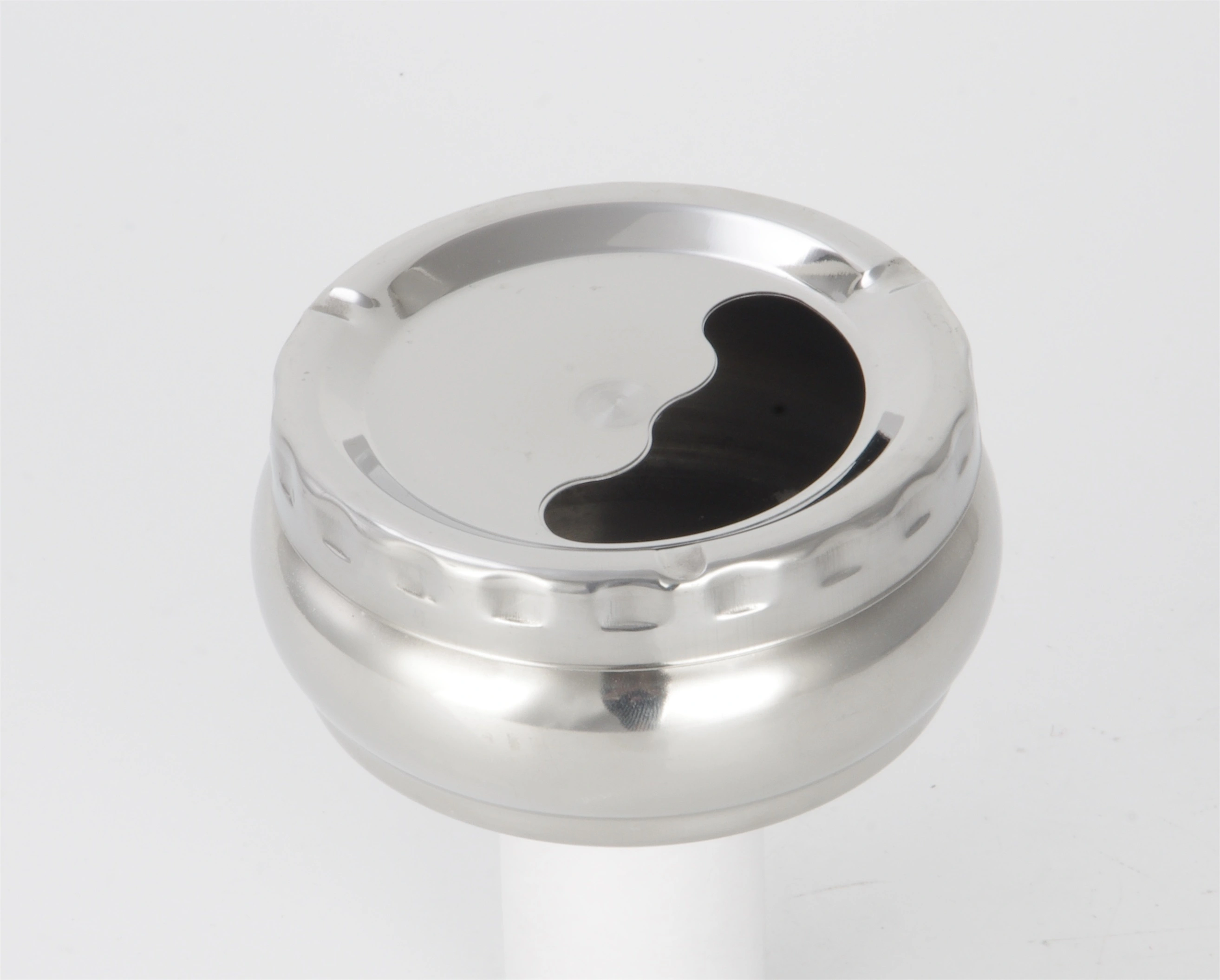STAINLESS STEEL ASHTRAY WITHOUT MAGNETIC  RGS-A161 1