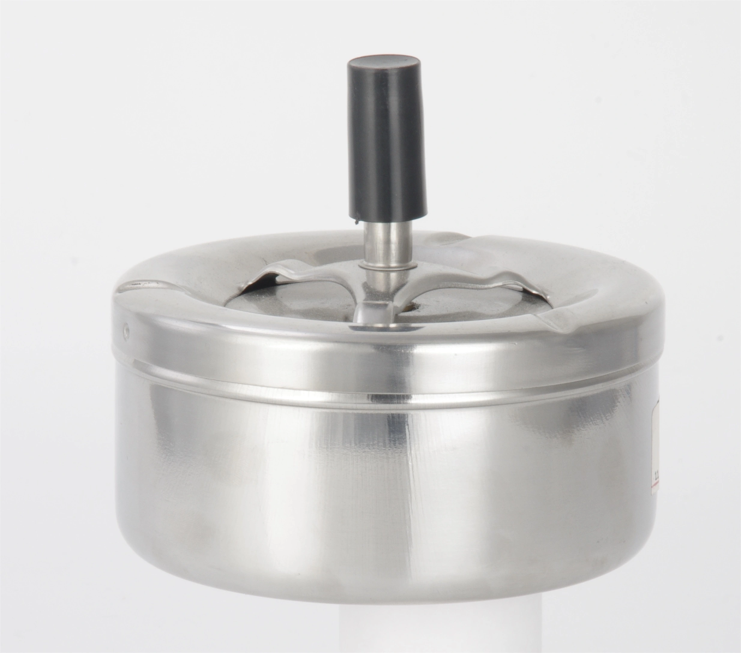 STAINLESS STEEL SS410 ASHTRAY WITH PRESS RGS-A2342 1