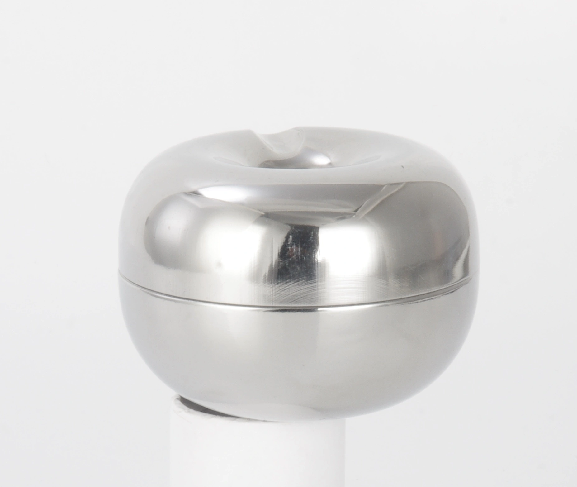 STAINLESS STEEL  SS410 APPLE SHAPE ASHTRAY RGS-A4006 1