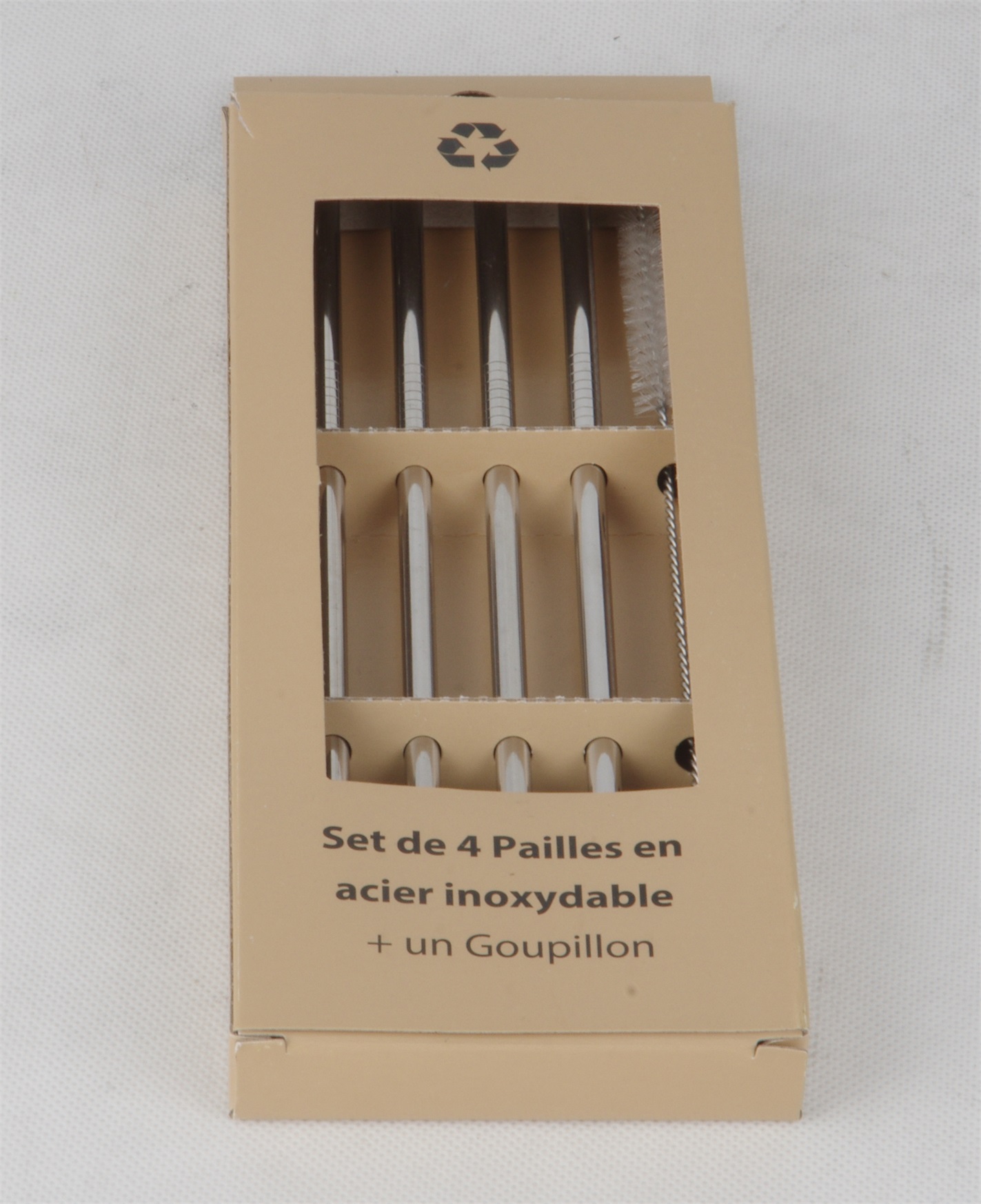 Stainless Steel Straw 4pcs set SS 304 RGS-ZX1159 1