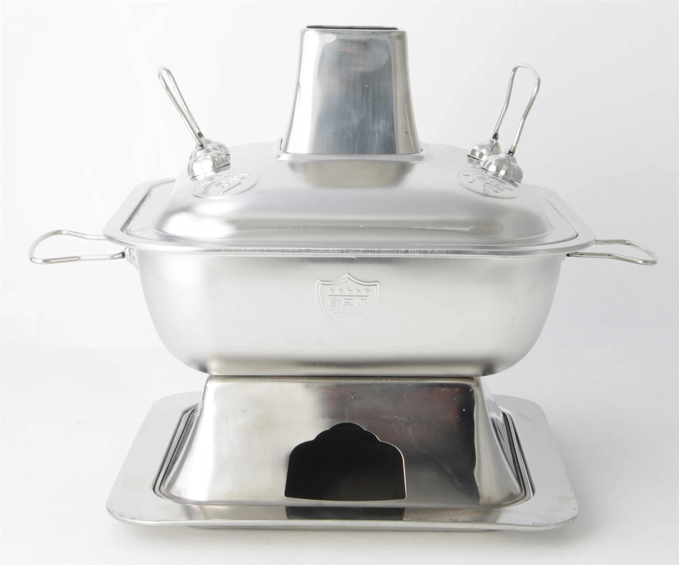 STAINLESS STEEL DINING STOVE, SPLIT HOT POT RGS-TH2462 1