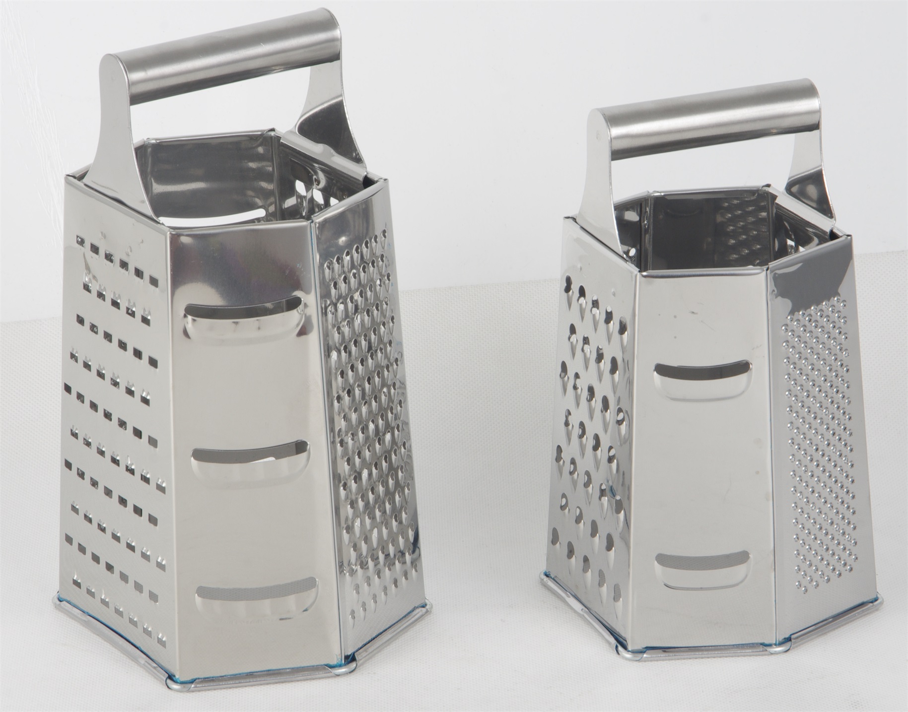 STAINLESS STEEL GRATER(SIX SIDES) WITH STEEL HANDLE  RGS-ZG8614 2