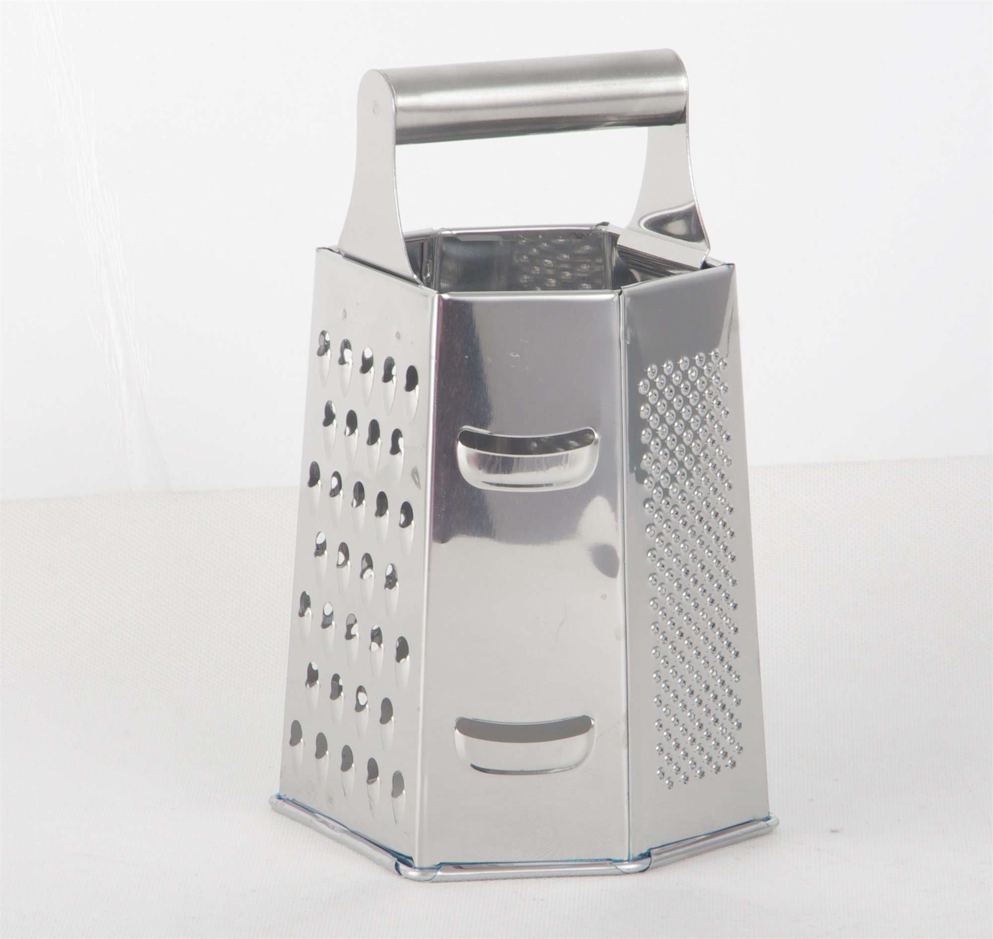 STAINLESS STEEL GRATER(SIX SIDES) WITH STEEL HANDLE  RGS-ZG8614 1