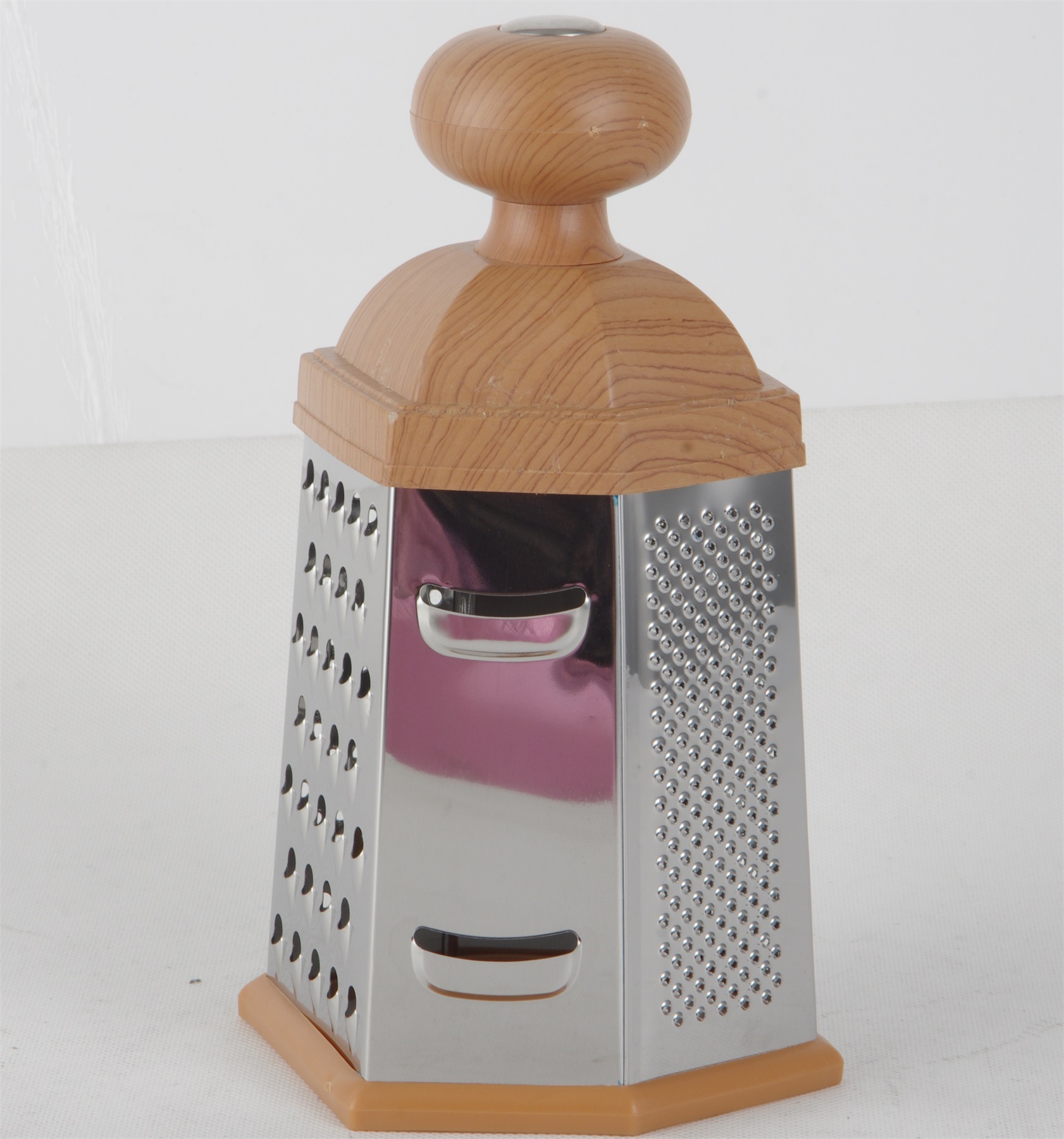 CHINESE STAINLESS STEEL GRATER WITH BALL HANDLE  RGS-ZG8621 2