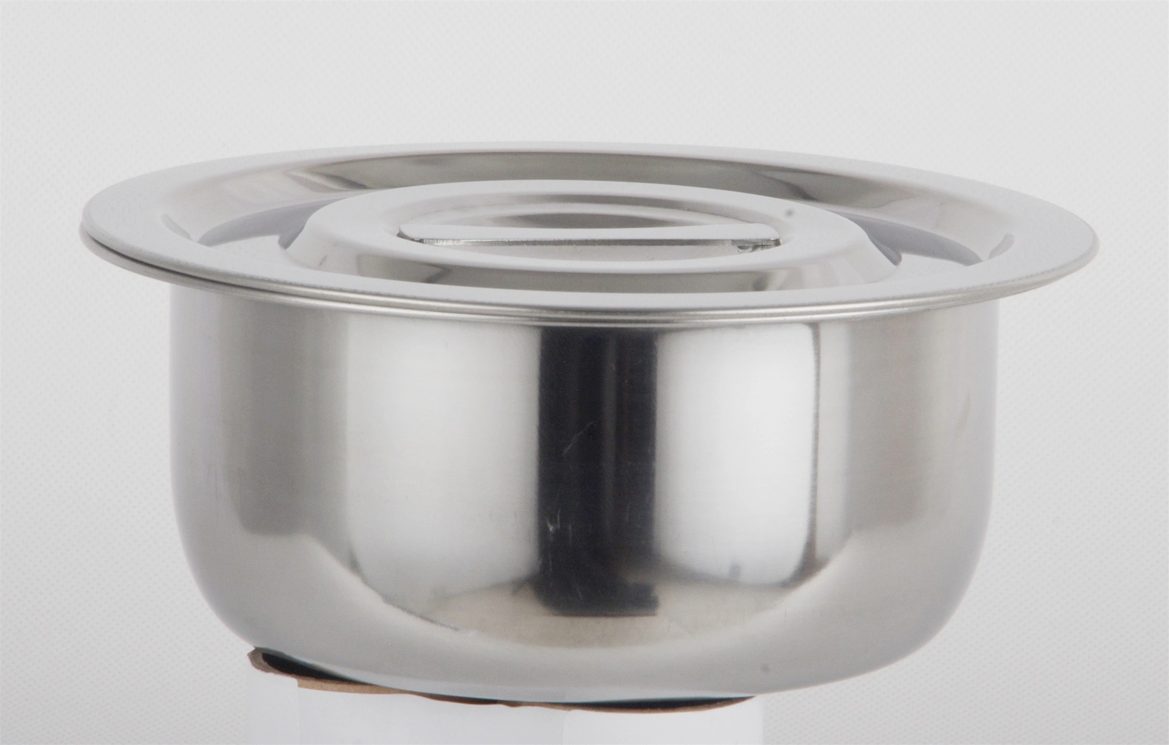 STAINLESS STEEL BASIN 5PCS SET WITH LID,NON HANDLE FROM CHINESE FACTORY   RGS-BM4134-T 1