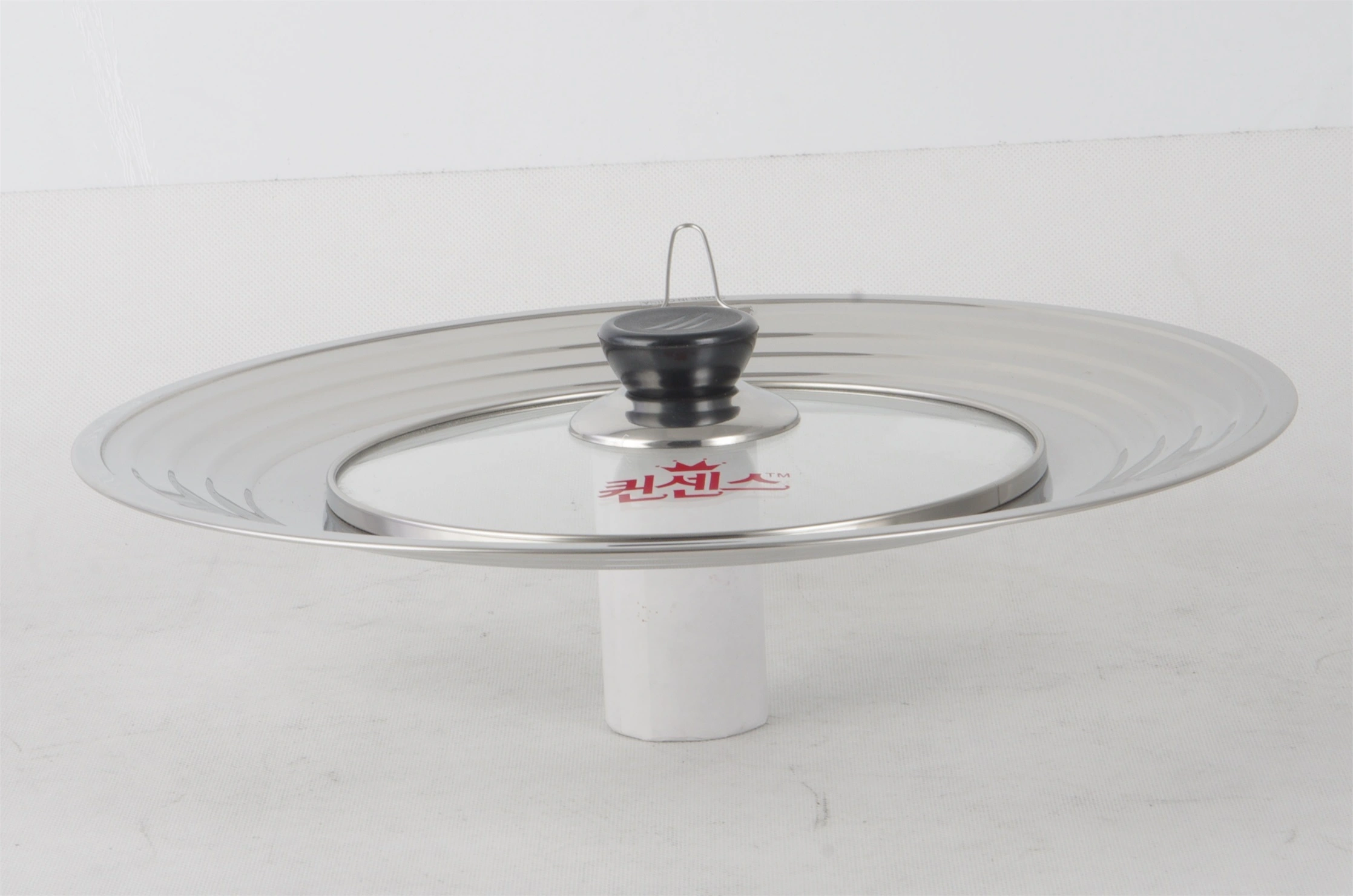 STAINLESS STEEL MULTI-PURPOSE LID WITH GLASS RGS-EB5541 1